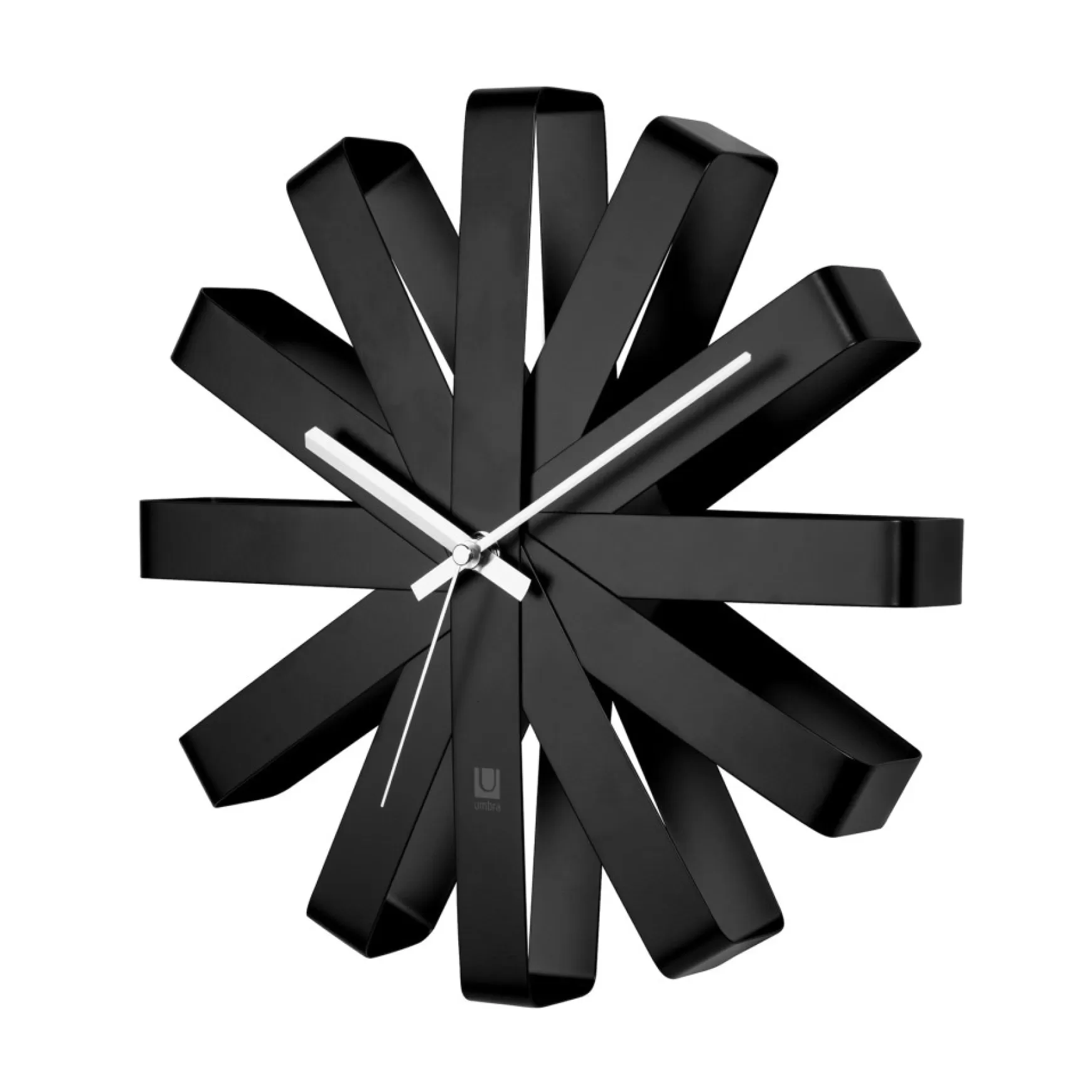 Clocks*Umbra 12" Clock Wall - Ribbon