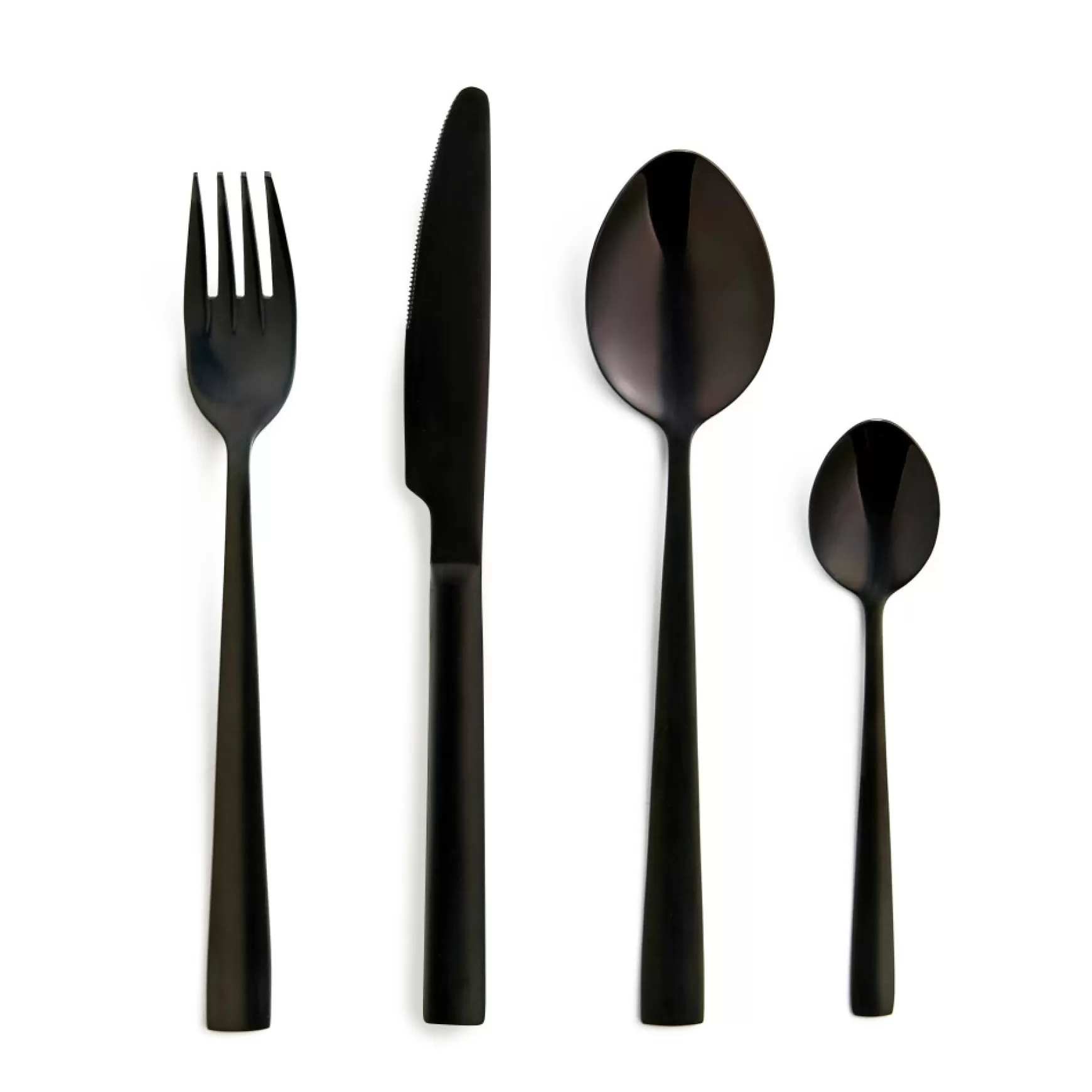 Dishware*Safdie & Co 16 Piece Cutlery Set - Black