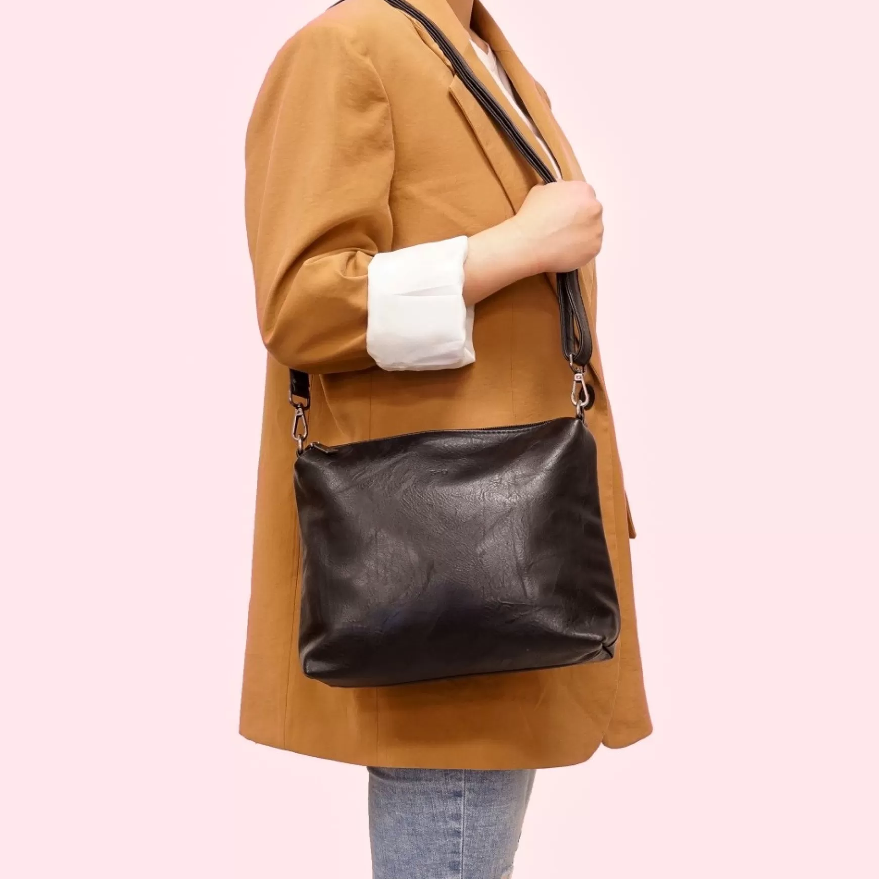 Convertible Bags*SQ Inc. 2 In 1 Tote Bag - Brooke