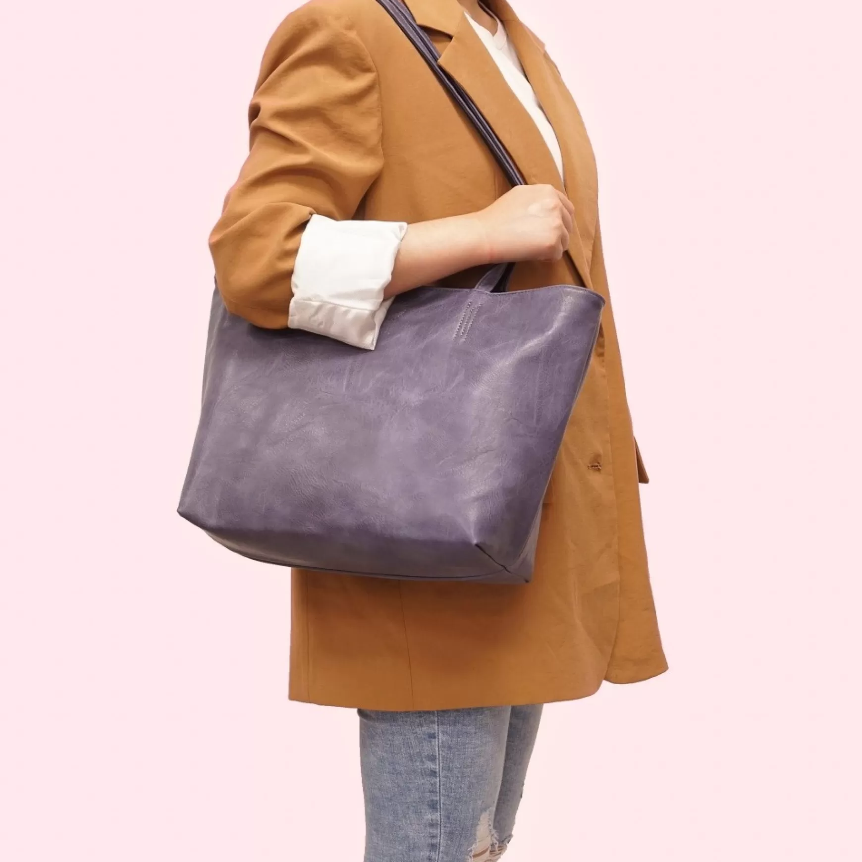 Convertible Bags*SQ Inc. 2 In 1 Tote Bag - Brooke