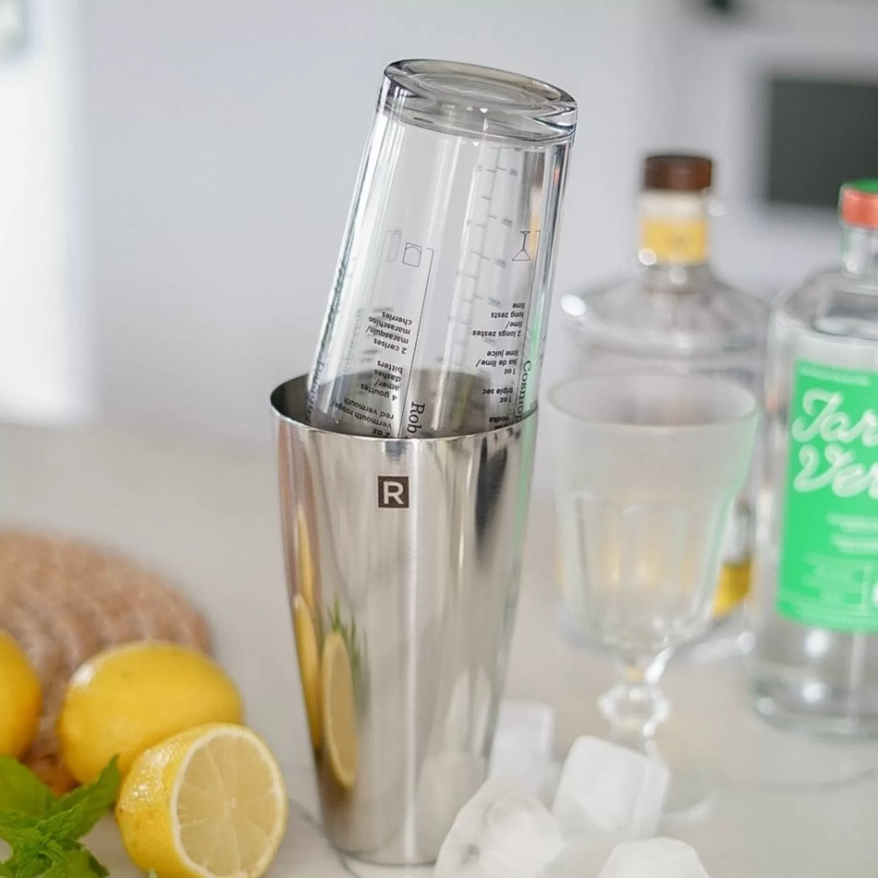 All For Cocktails*Ricardo 2 Piece Cocktail Shaker