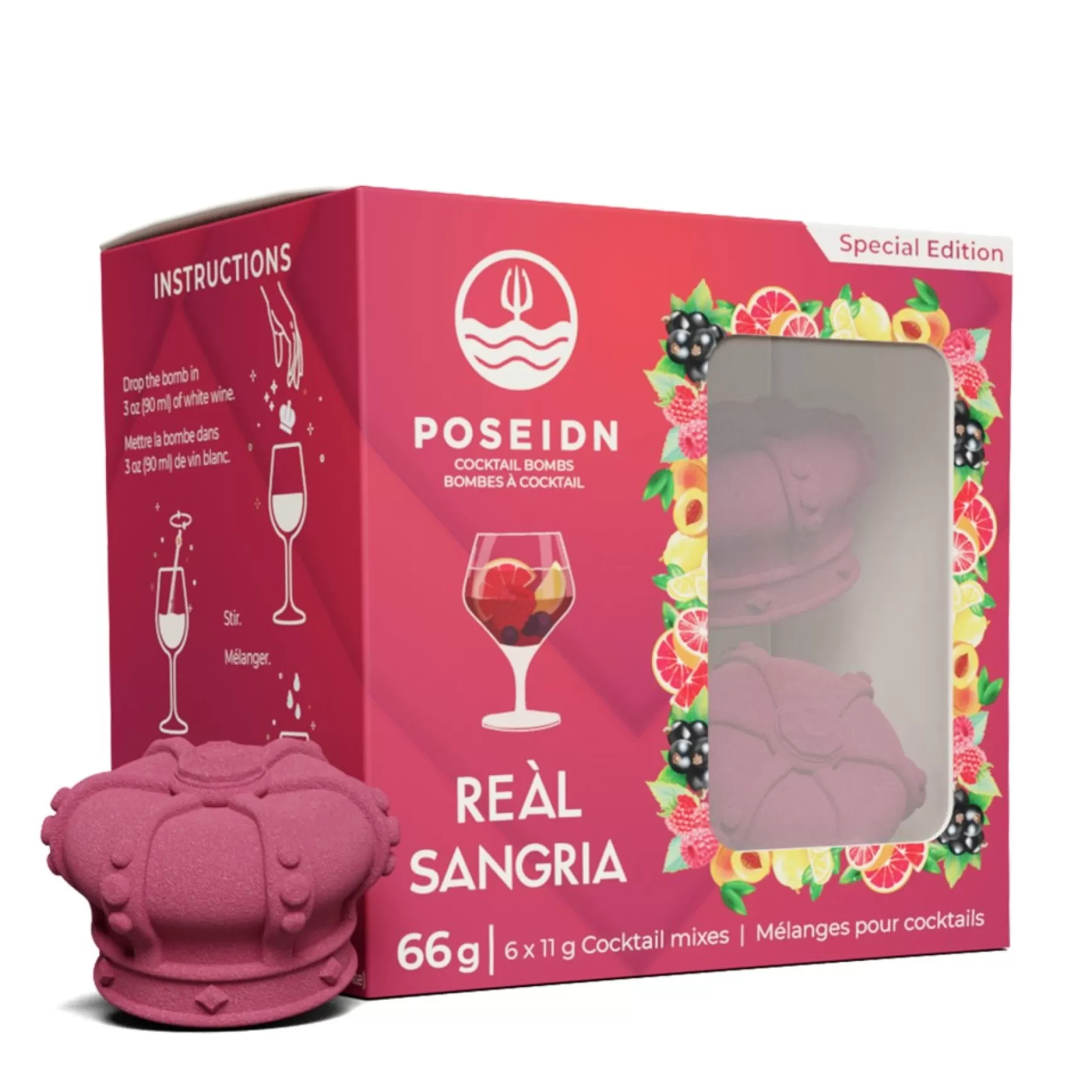 All For Cocktails*Poseidn (Devoray) 3D Cocktail - Real Sangria