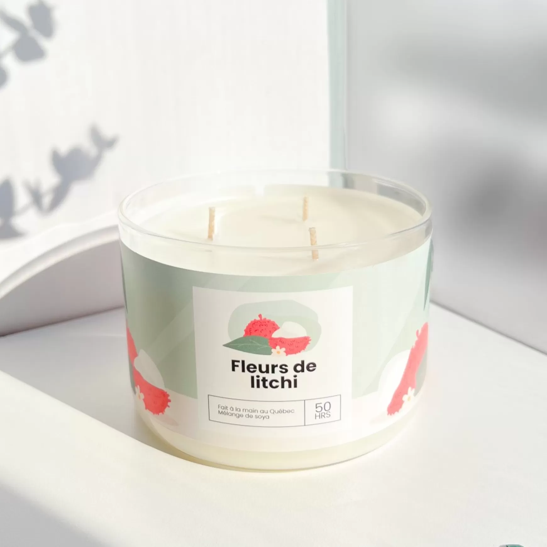 Scented Candles*Kozy x Three Wix & CO 3-Wick Candle - Litchi Flowers