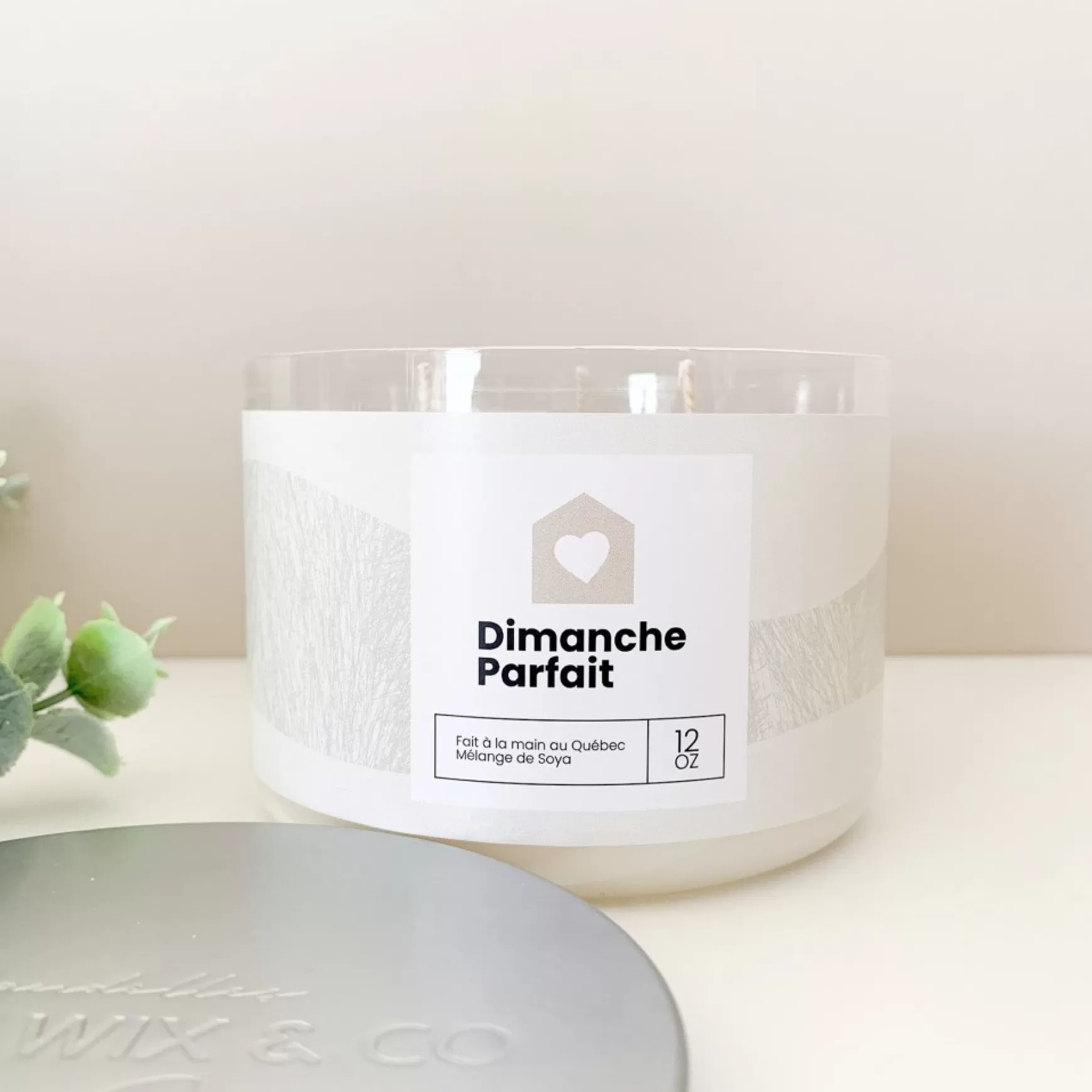 Scented Candles*Kozy x Three Wix & CO 3-Wick Candle - Perfect Sunday