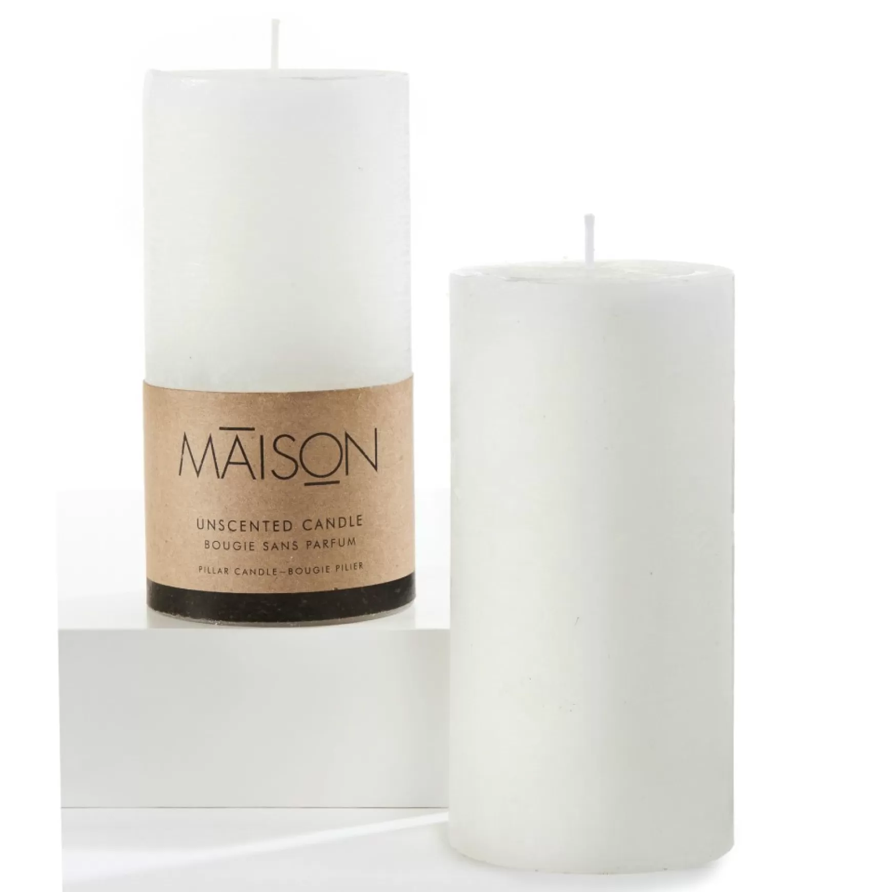 Decorative Candles*Gift Craft 3X3 White Pillar