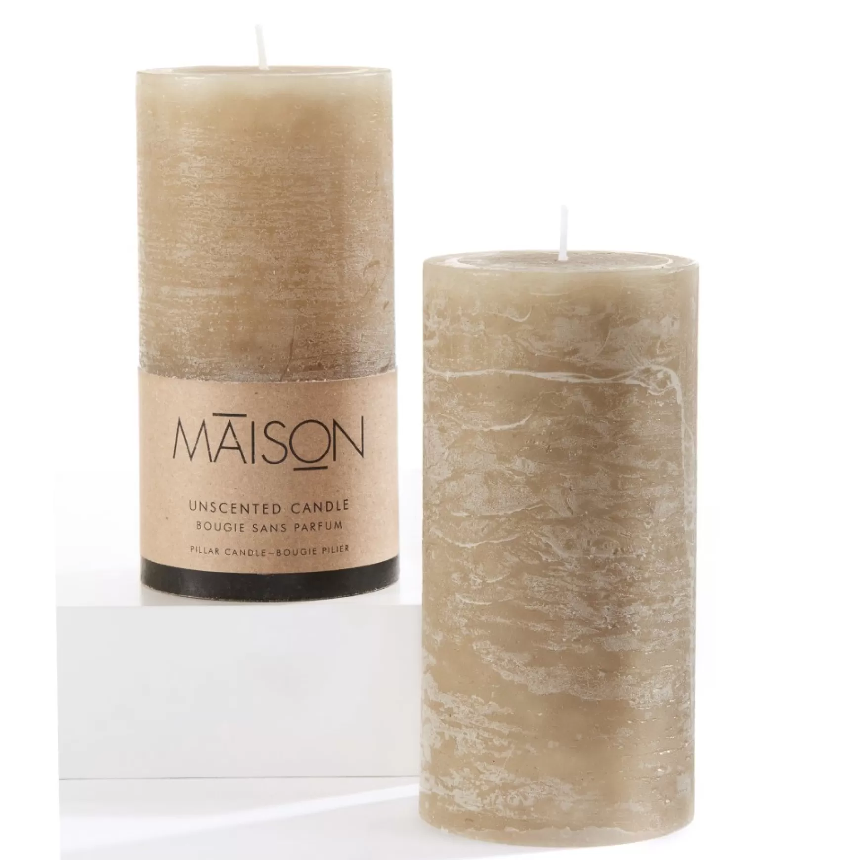 Decorative Candles*Gift Craft 3X3 White Pillar