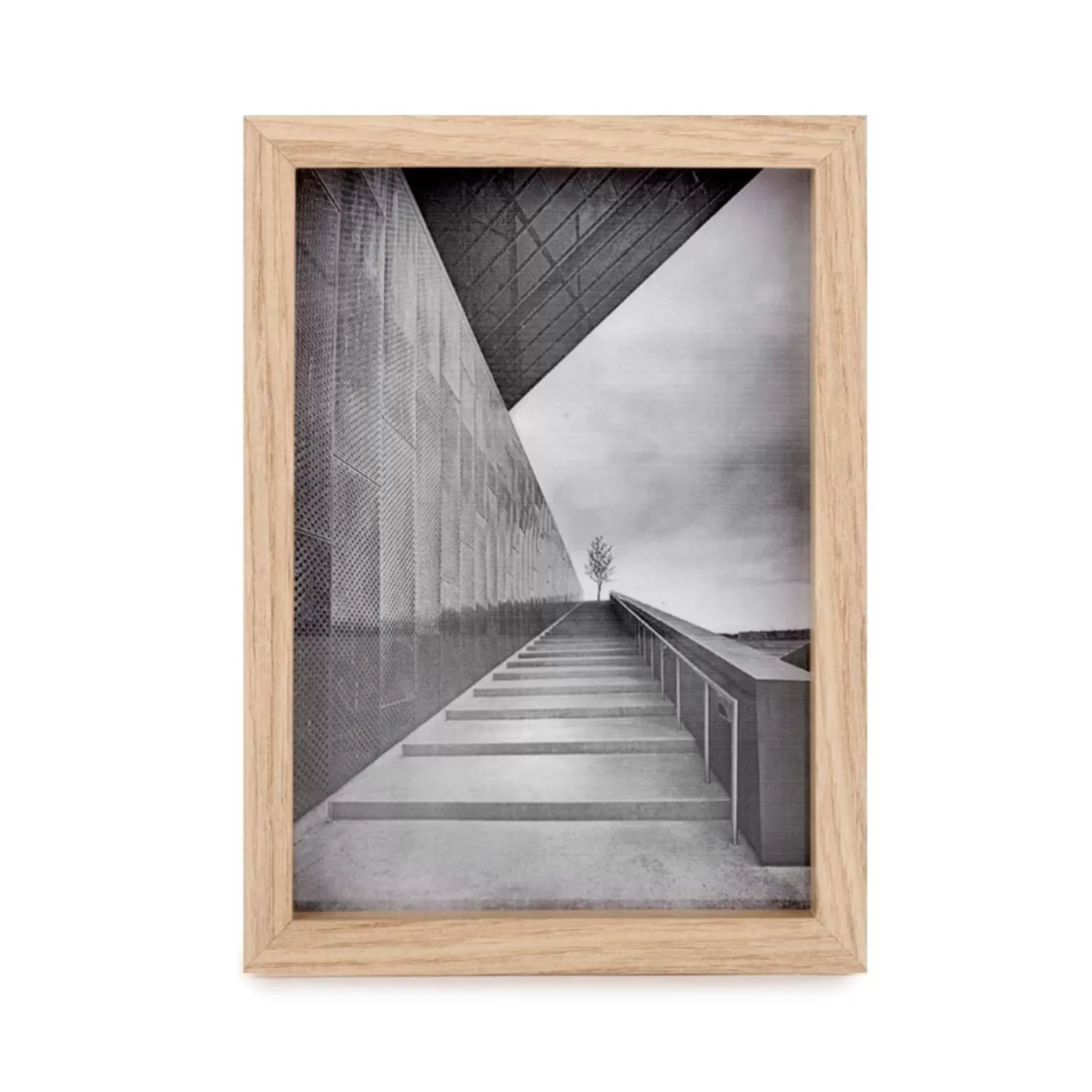 Plates & Wall Frames*Attitudes Import 5 X 7 Photo Frame - Natural Wood Effect