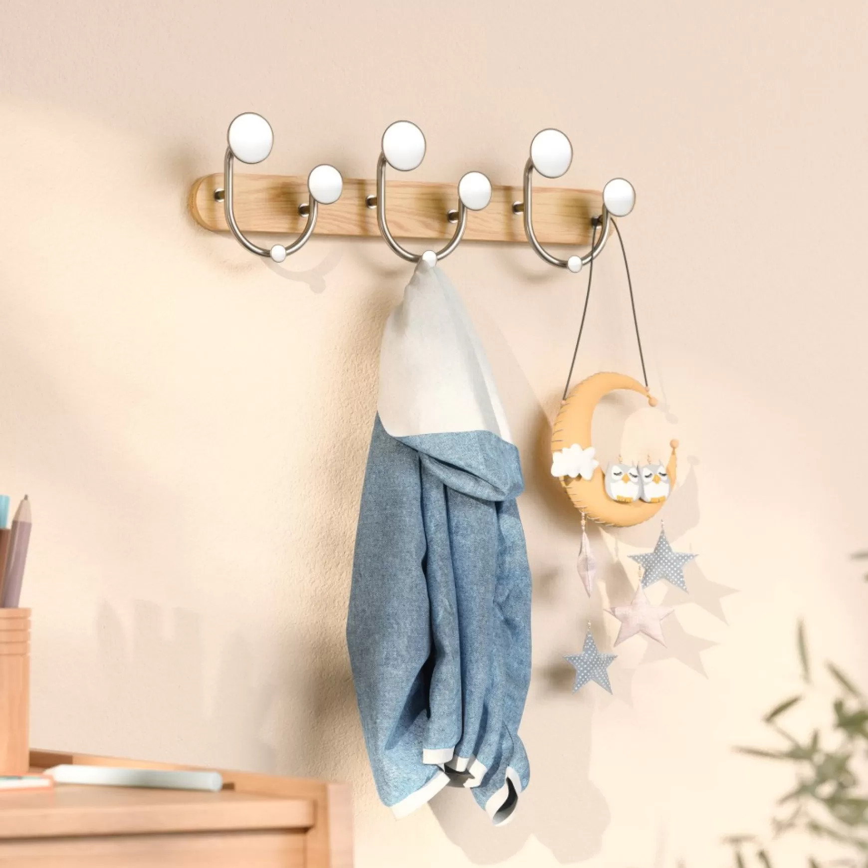 Handles & Hooks*Umbra 9 Wall Hooks - Melody
