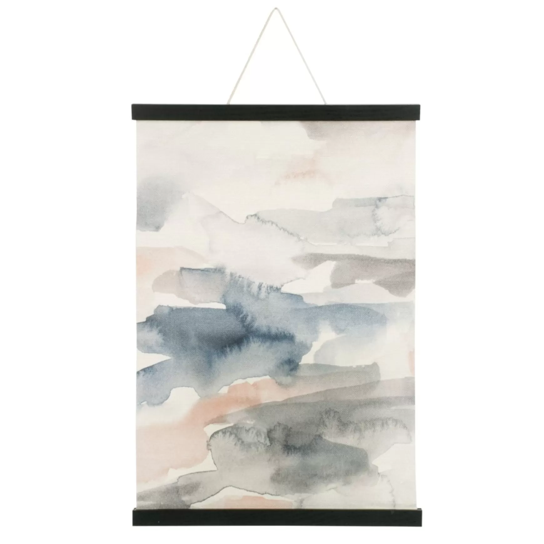 Canvases*Attitudes Import Abstract Canvas With Rope - Grey