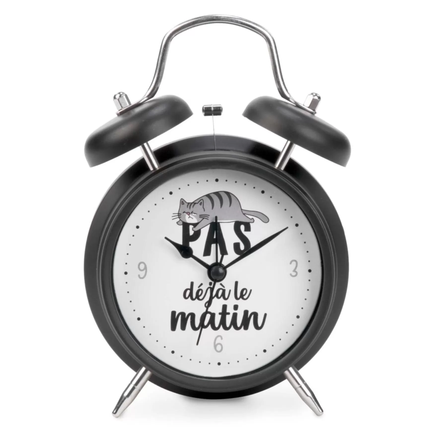Decorative Objects*Attitudes Import Alarm Clock - Cat
