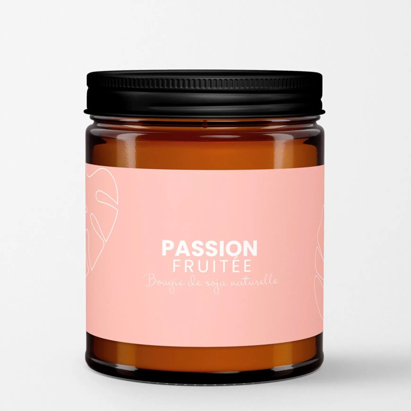 Scented Candles*Au Naturel Amber Candle 250 Ml - Fruity Passion