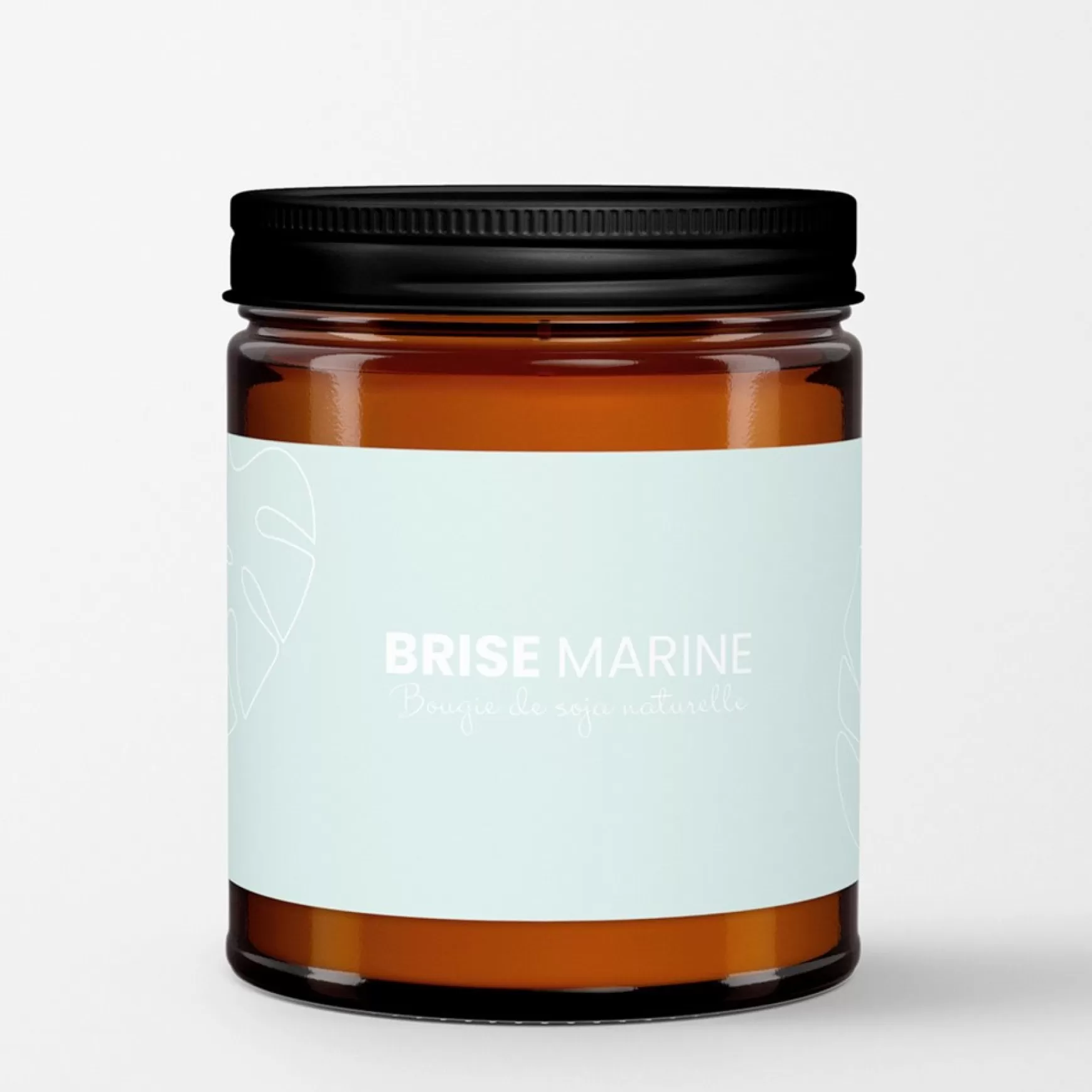 Scented Candles*Au Naturel Amber Candle 250 Ml - Sea Salt