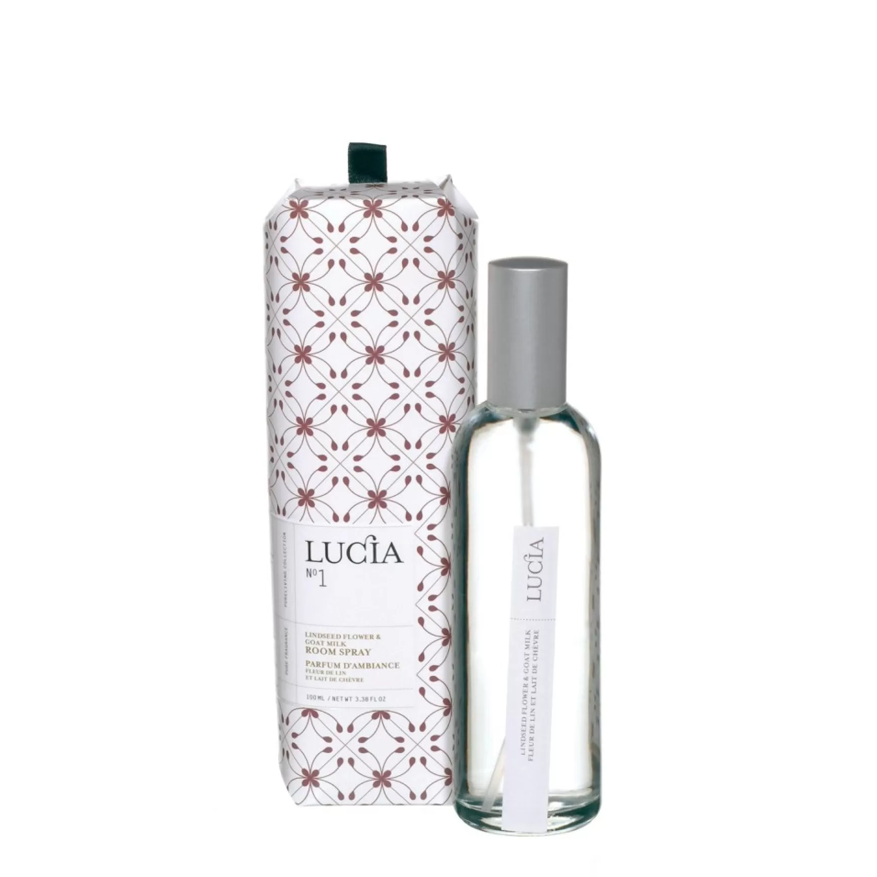 Vaporizers*Pure Living Ambiant Spray - Linseed Flower And Goat Milk