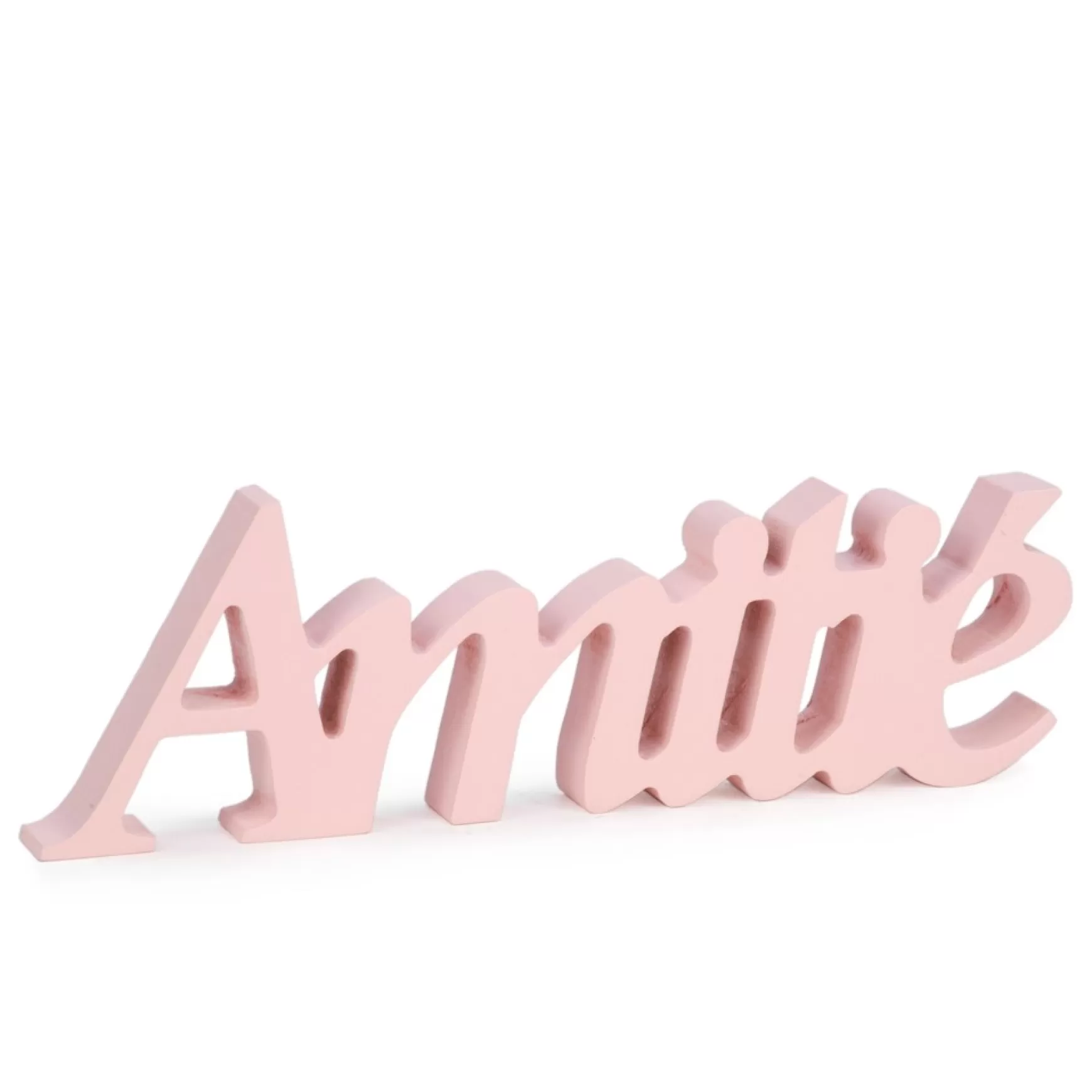 Decorative Objects*Attitudes Import Amitie In Wood - Pink