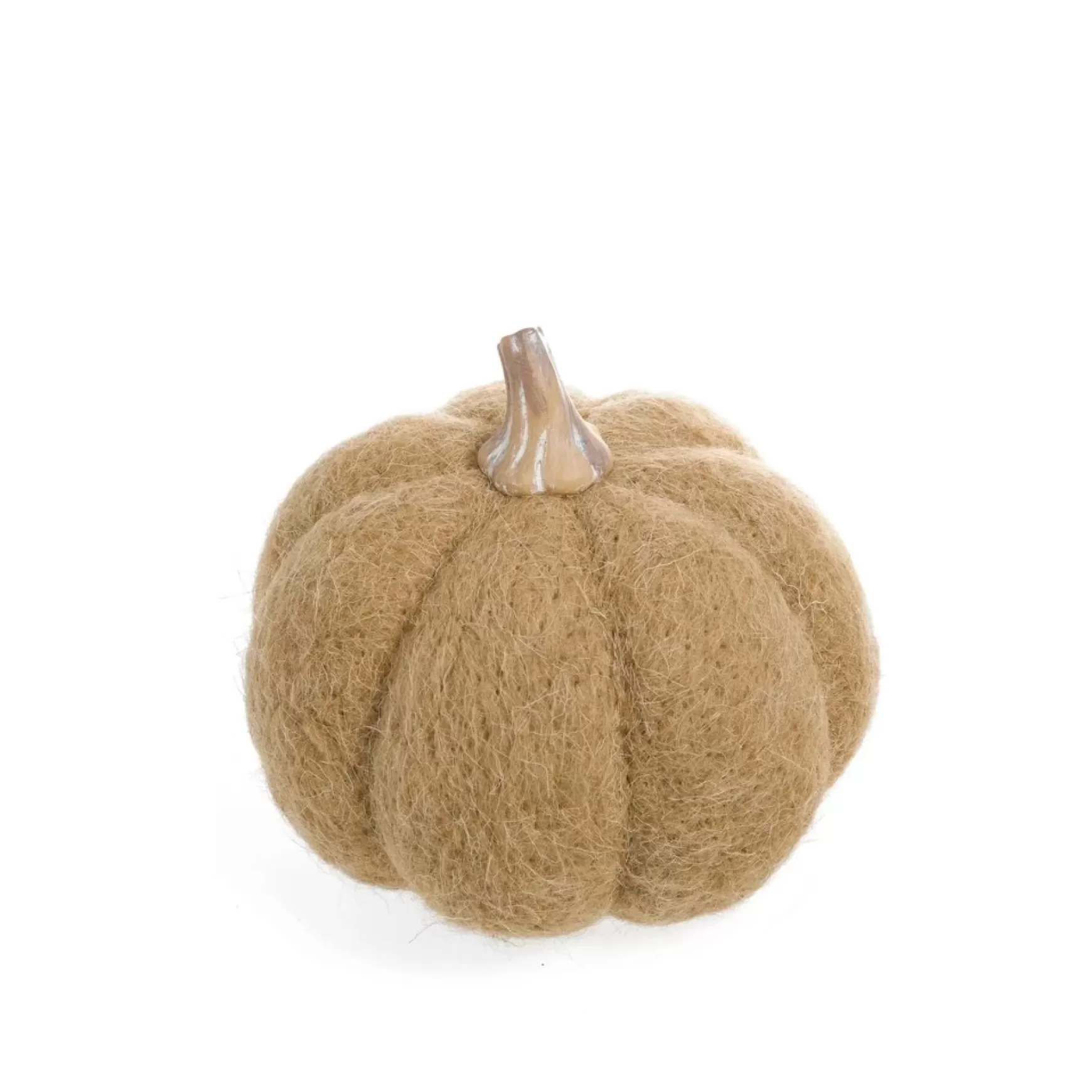 Decorative Objects*Group ADV Beige Wool Pumpkin