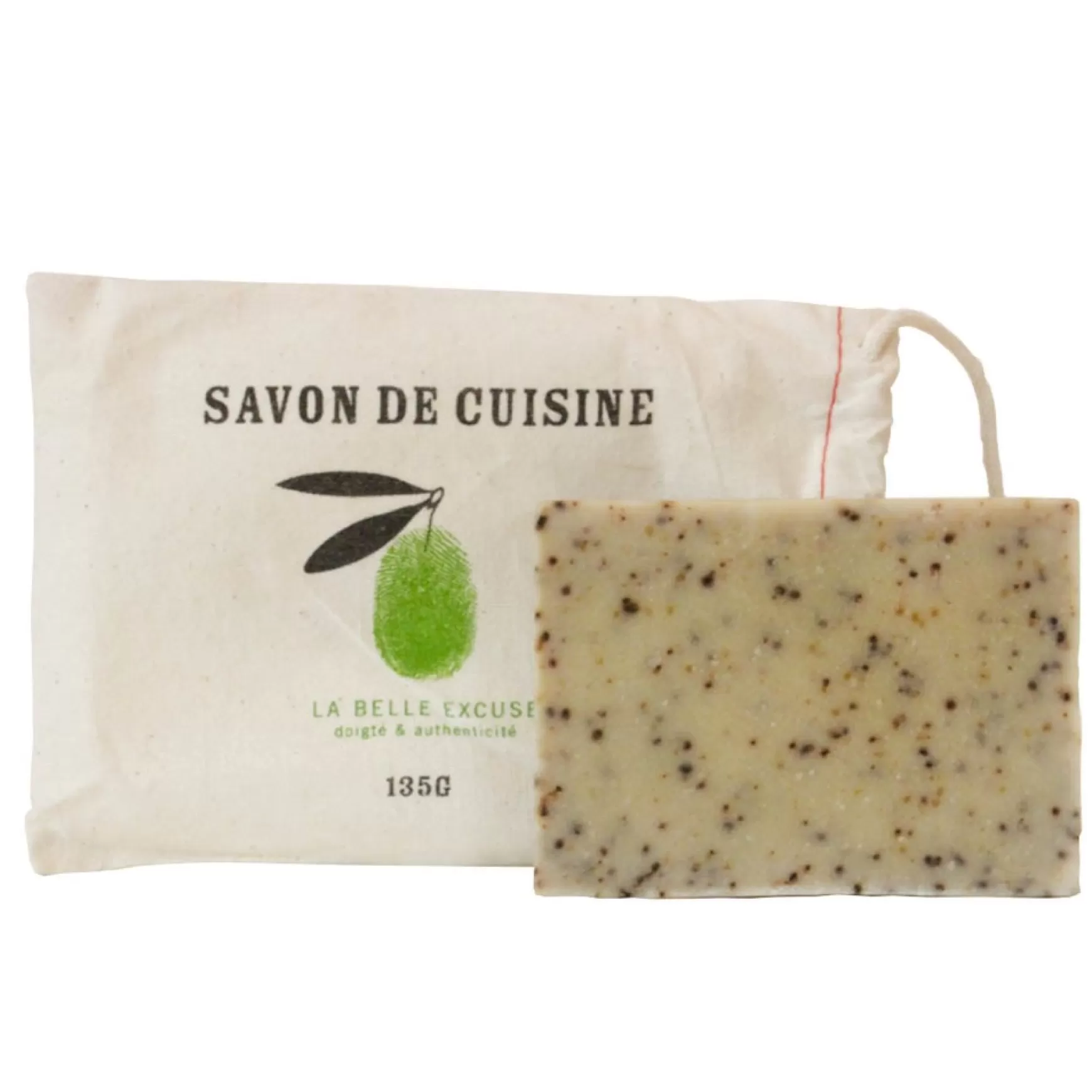 Soaps*La Belle Excuse Big Kitchen Soap With Rosemary, Lemon & Coffee