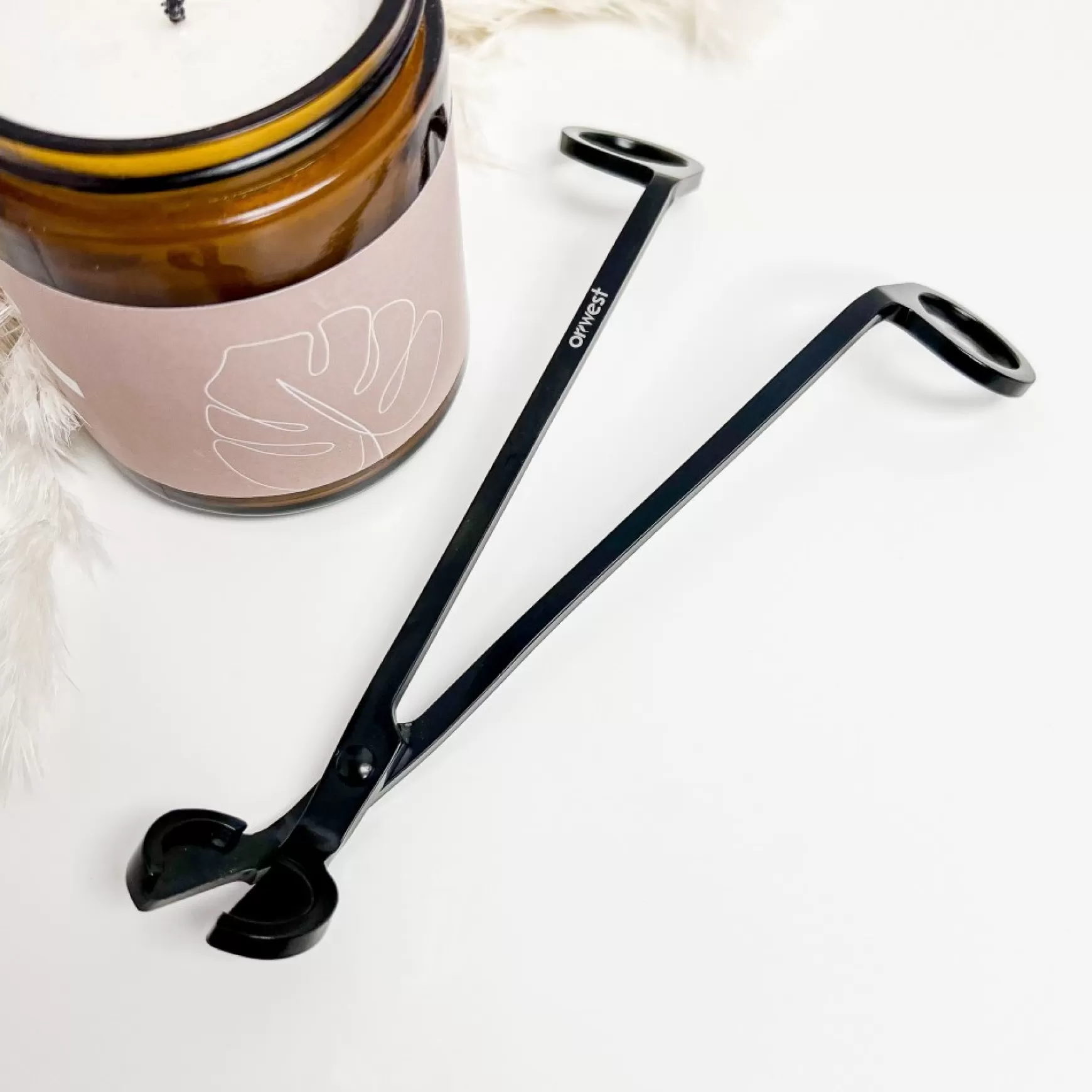 Candle Holders*Oriwest Black Wick Cutter
