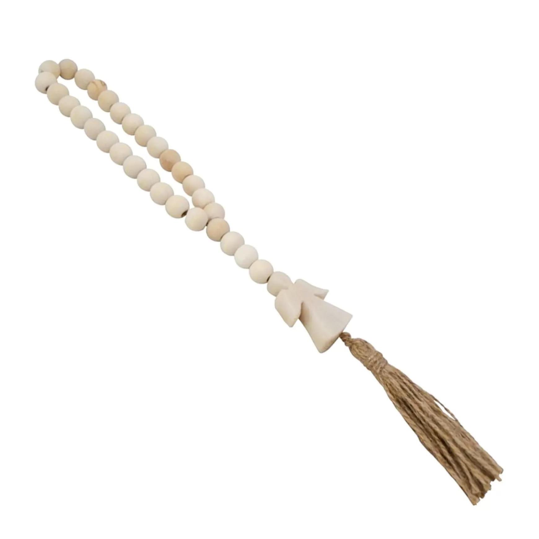 Decorative Objects*Nostalgia Import Blessing Beads With Tassle - Angel