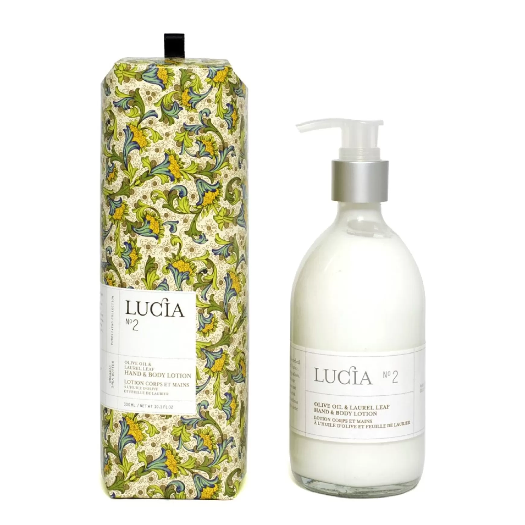 Skin Care*Pure Living Body And Hand Lotion Olive Oil And Bay Leaf