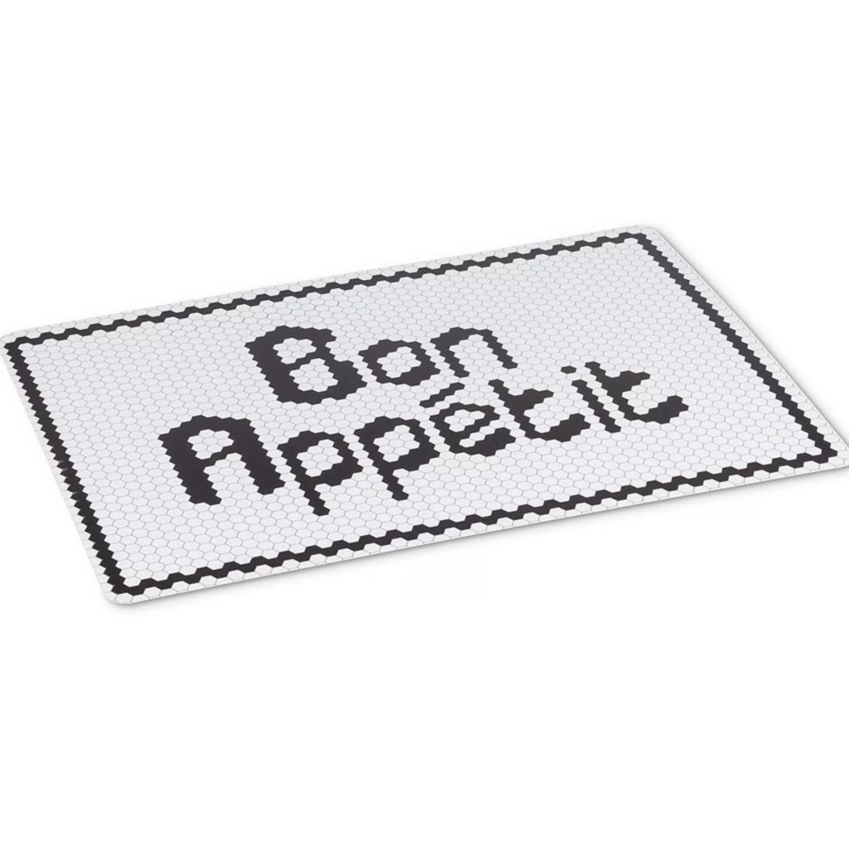 Tablecloths, Placemats & Napkins*Abbott Bon Appetit Placemat - Black And White