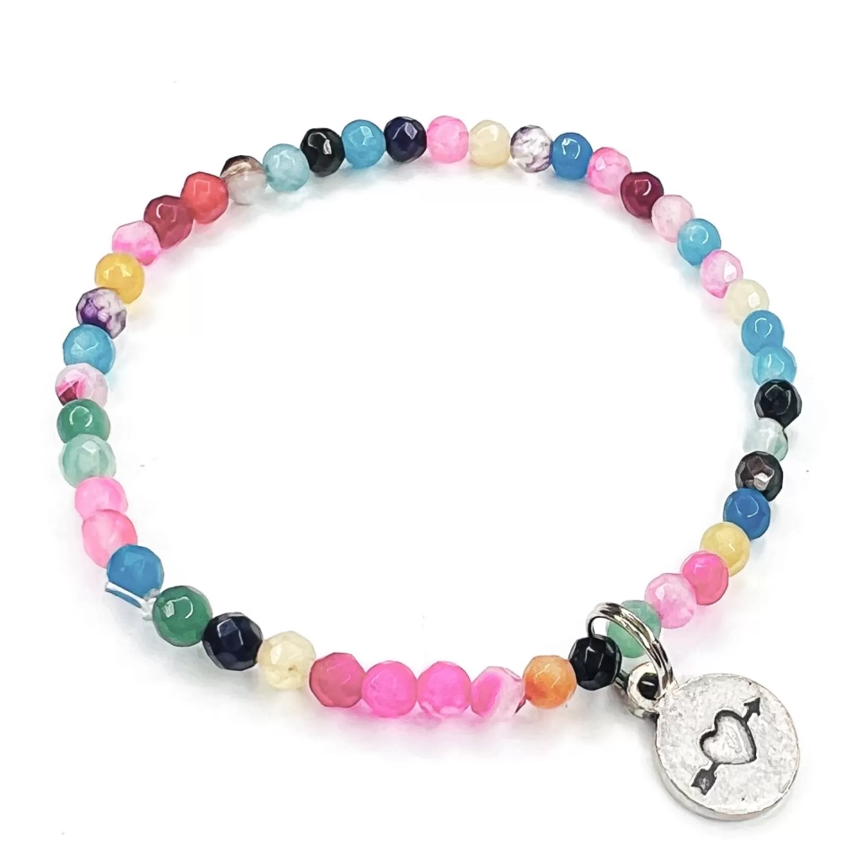 Bracelets*Dhyaan Bracelet With Customizable Charm - Jasmine