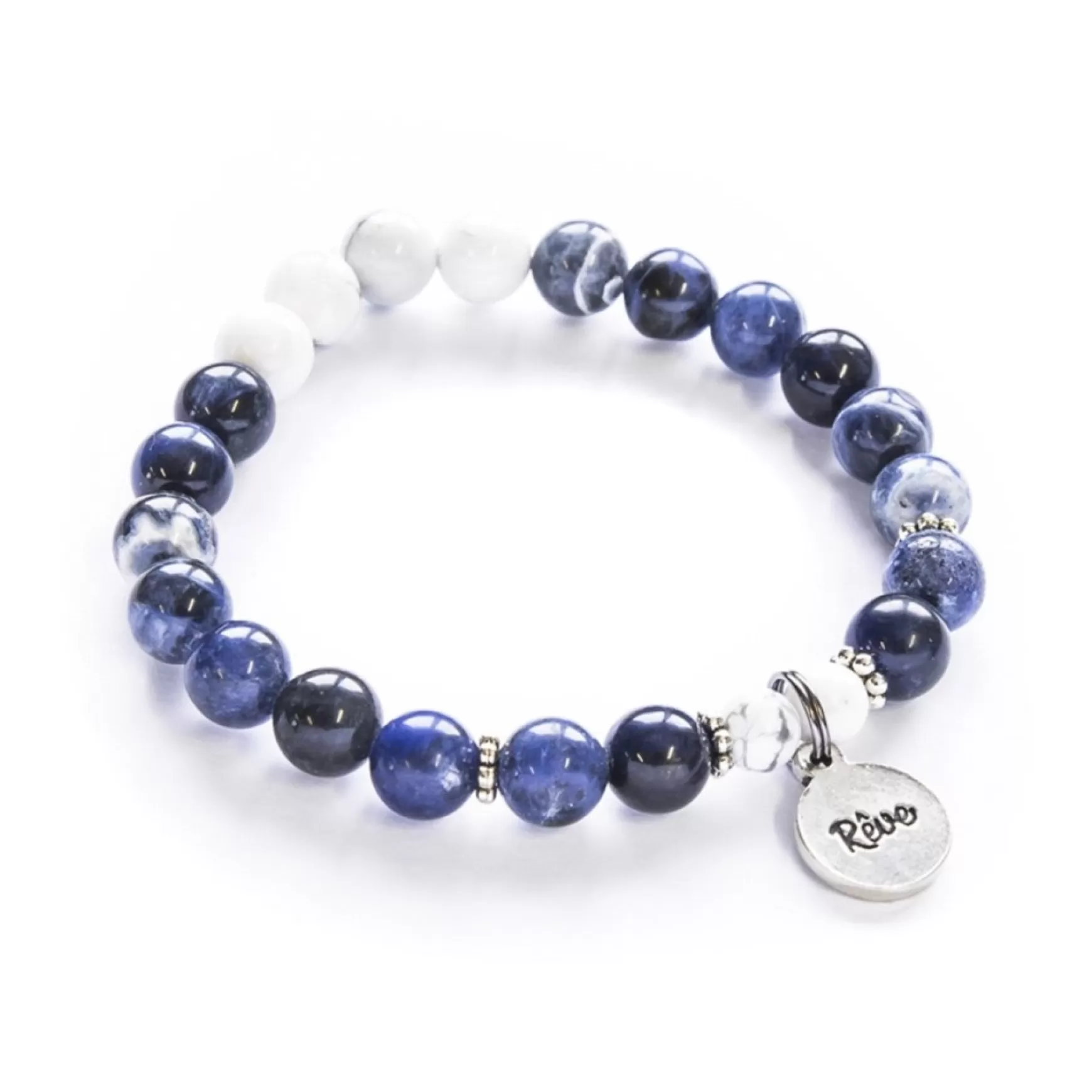 Bracelets*Dhyaan Bracelet With Customizable Charm - Marine