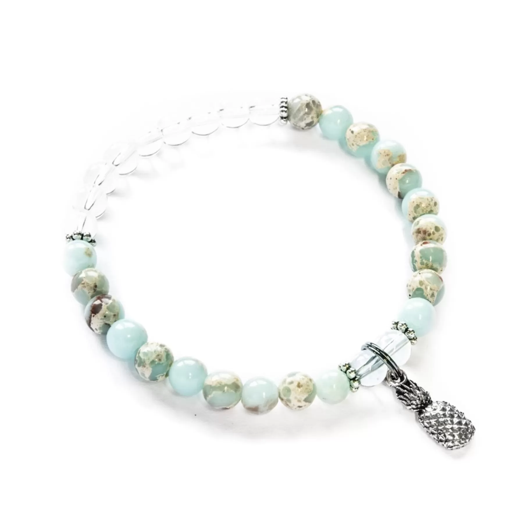 Bracelets*Dhyaan Bracelet With Customizable Charm - Sandy