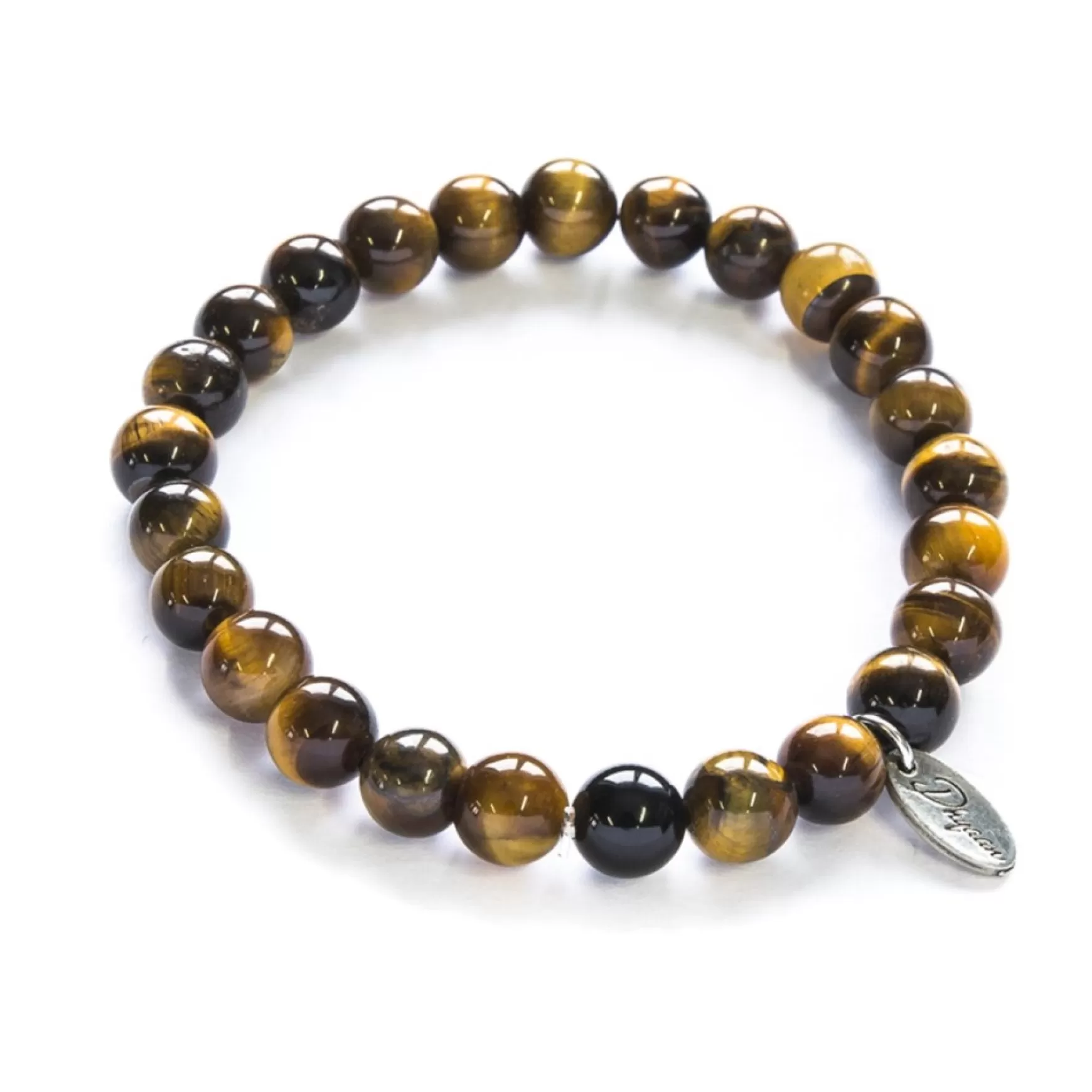 Bracelets*Dhyaan Bracelet With Customizable Charm For Men - Tiger