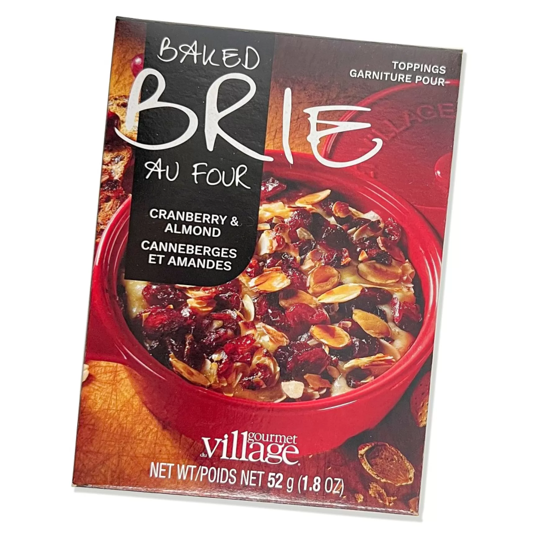 Confits & Seasonings*Gourmet du Village Brie Seasoning - Cranberries And Almonds