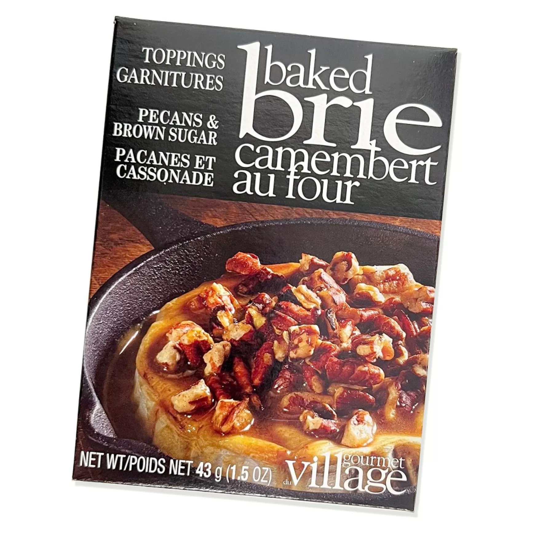 Confits & Seasonings*Gourmet du Village Brie Seasoning - Pecans And Brown Sugar