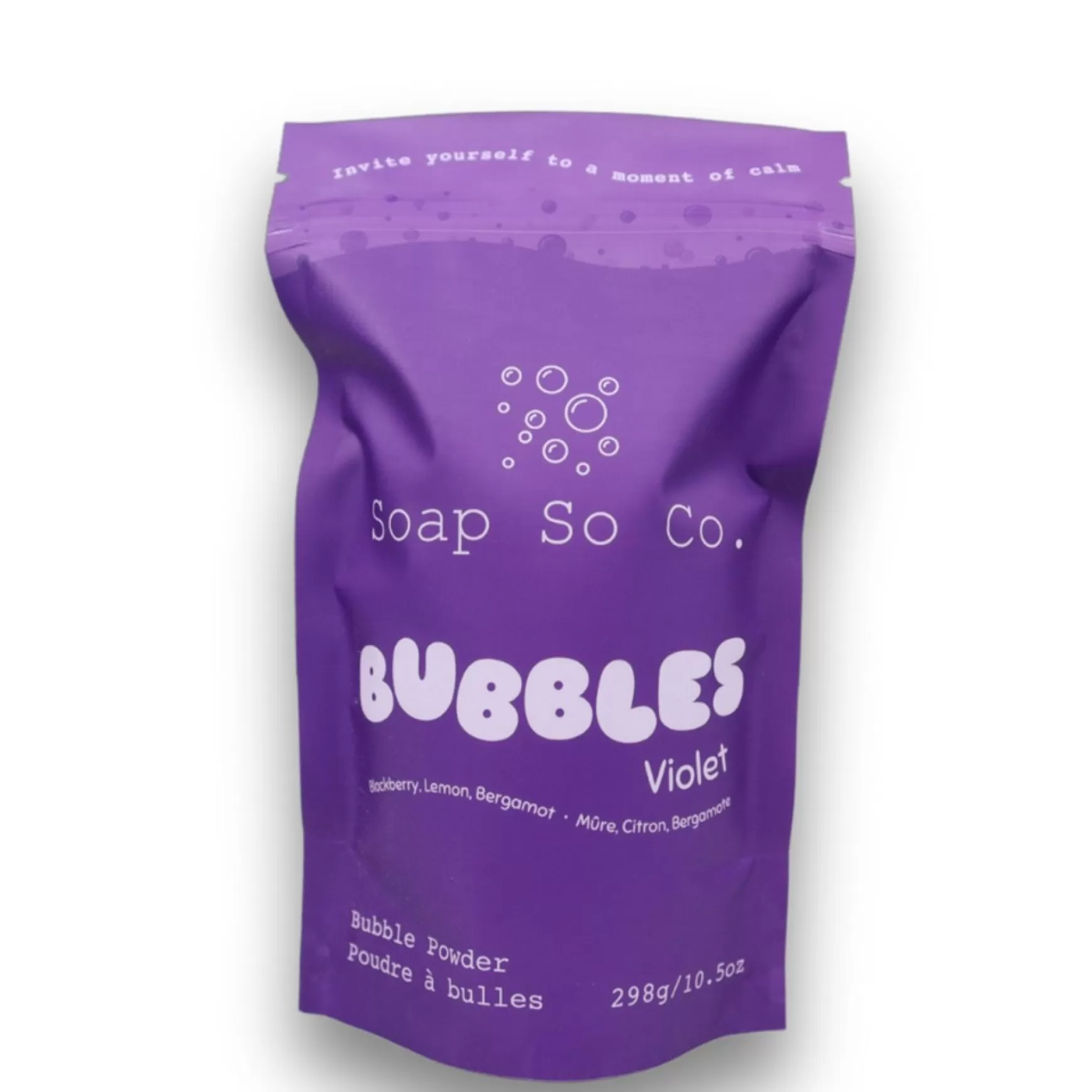 Bath Products*Soap So Co Bubble Bath Powder - Violet