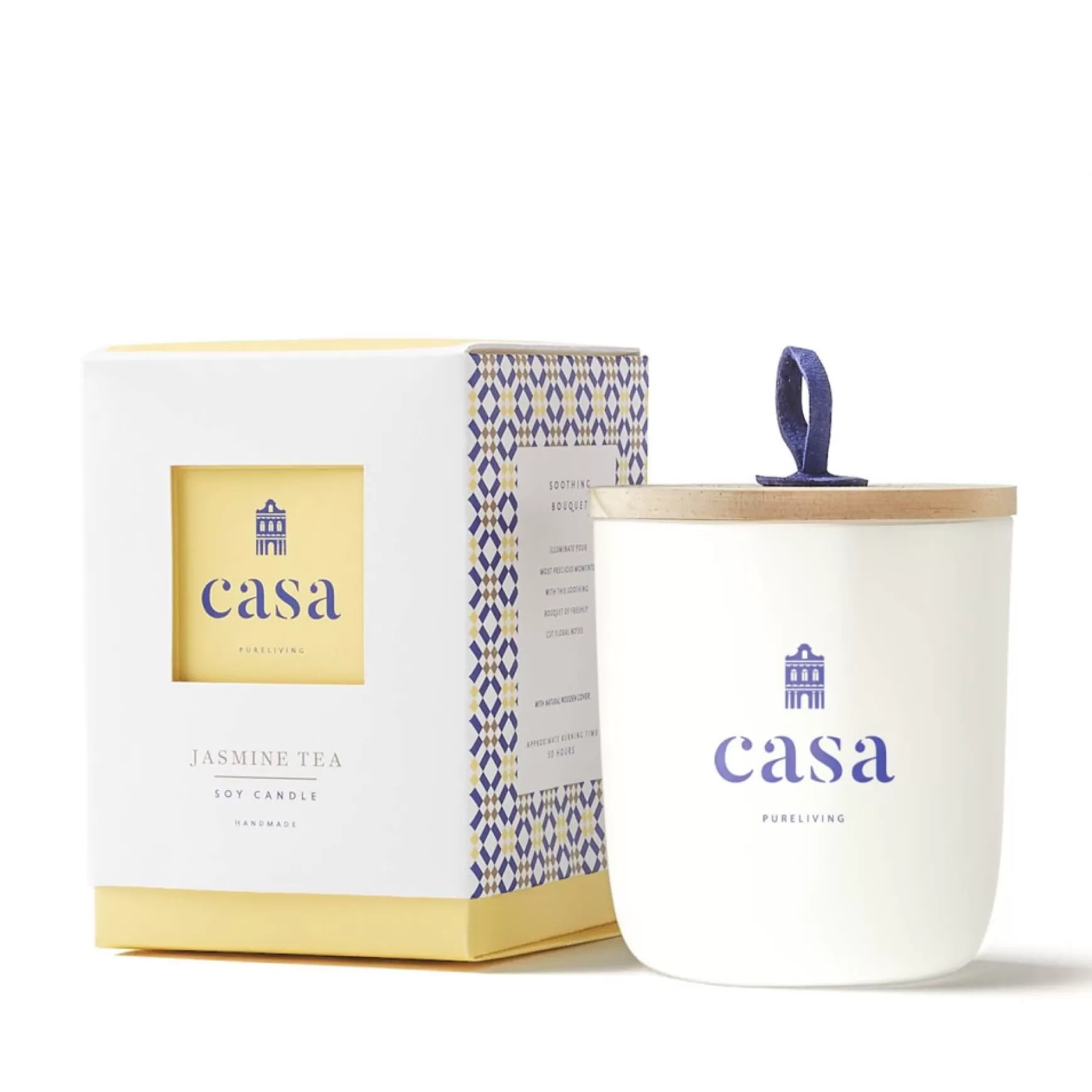 Scented Candles*Pure Living Candle 50H - Casa