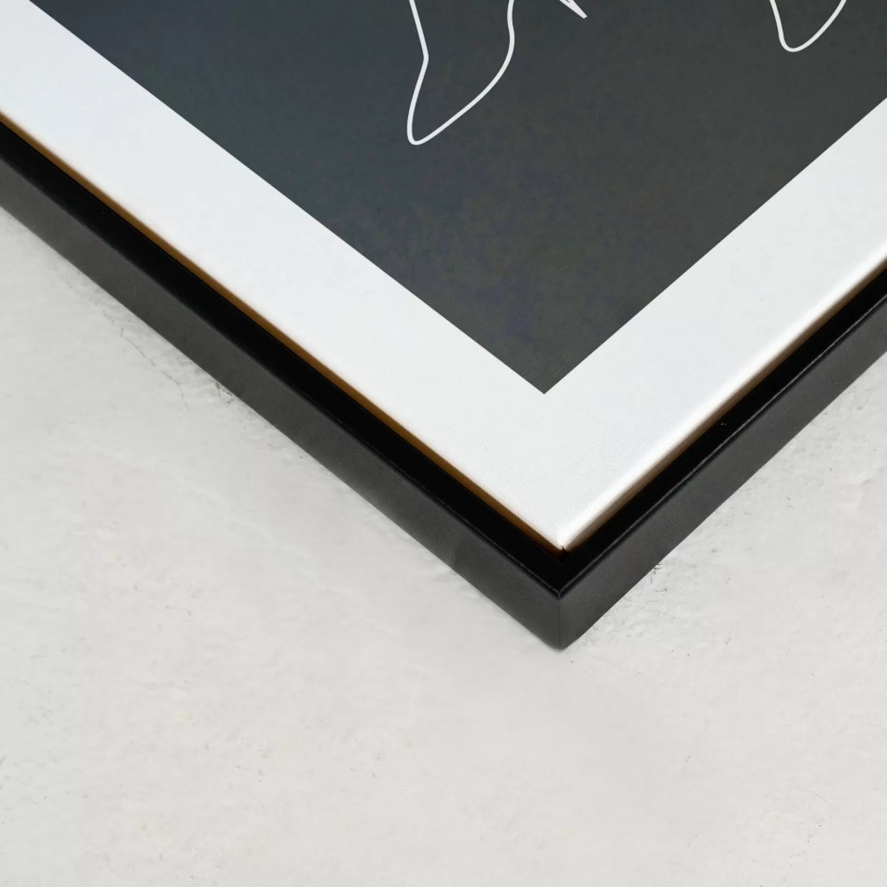 Canvases*Kozy X Oleka Canvas - Black Silhouette