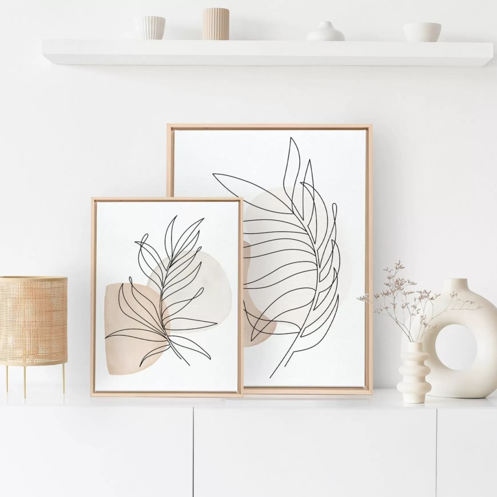 Canvases*Kozy X Oleka Canvas - Leaf Ii