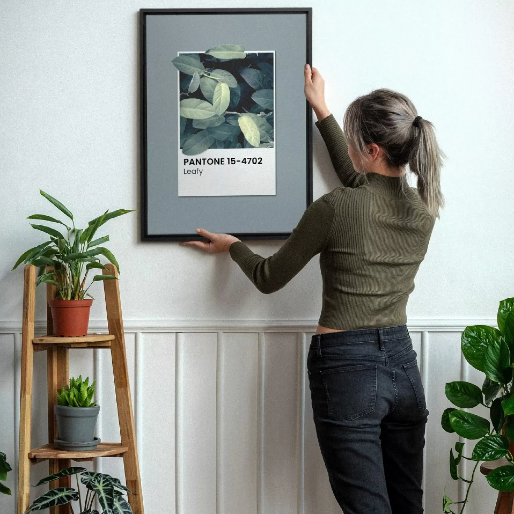 Canvases*Oleka Canvas Canvas - Leafy