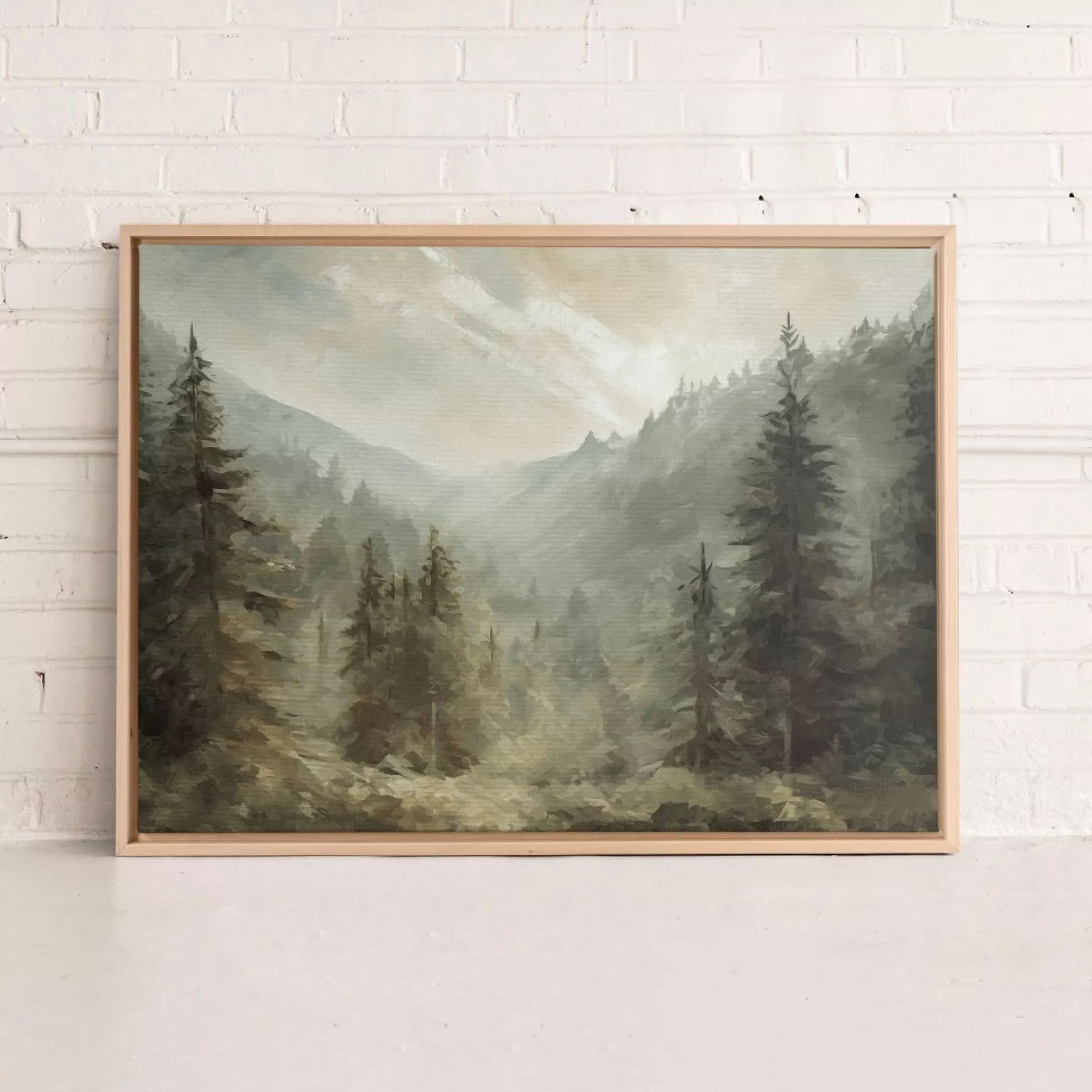 Canvases*Oleka Canvas Canvas - Swiss Woods