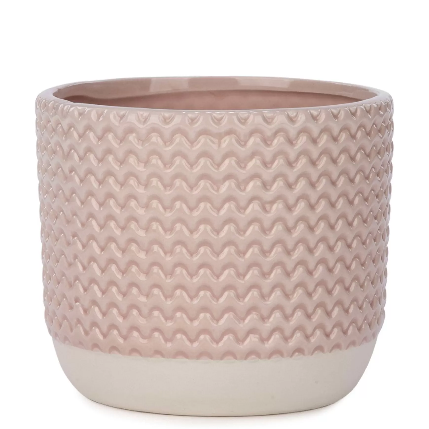 Vases & Pots*Attitudes Import 2 Ceramic Flowerpot - Pink