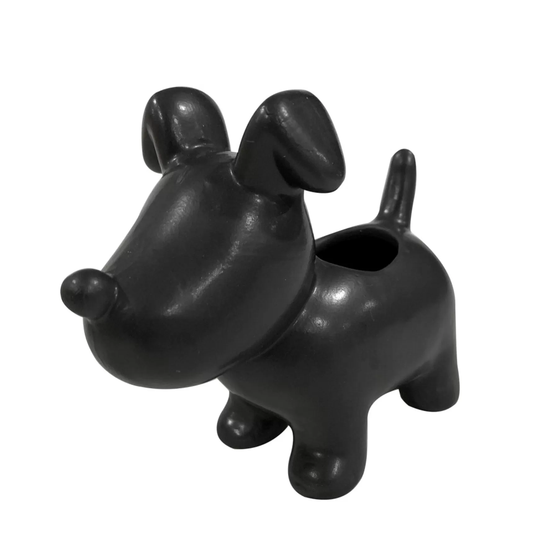Vases & Pots*CTG Brands Ceramic Vase - Black Dog