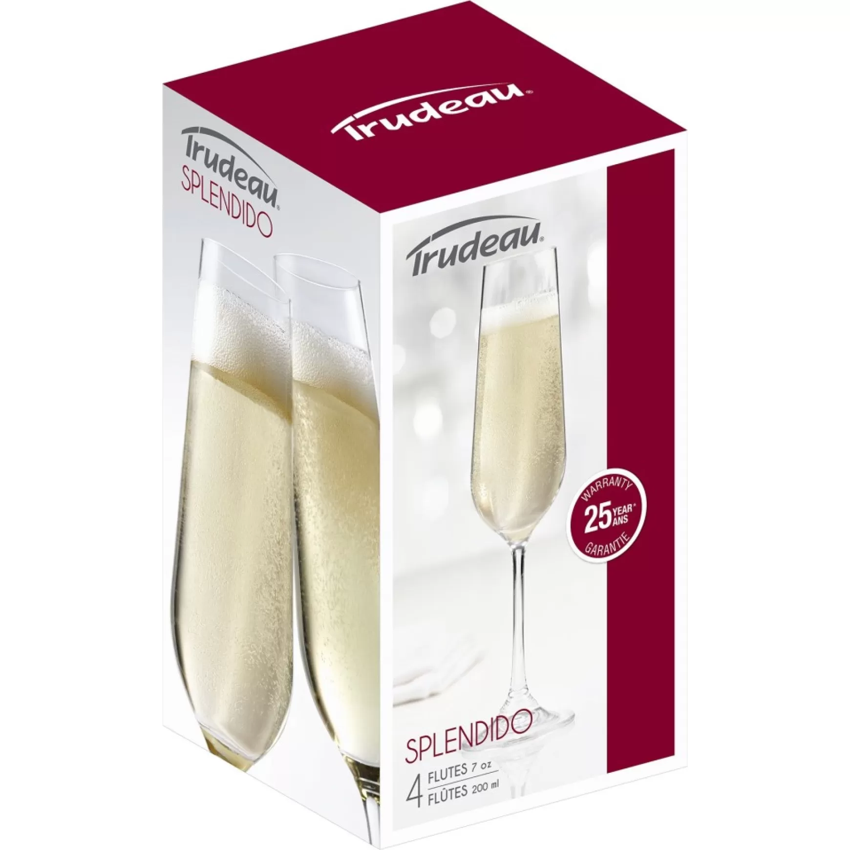 All For Wine*Trudeau Champagne Glass 200 Ml - Splendido
