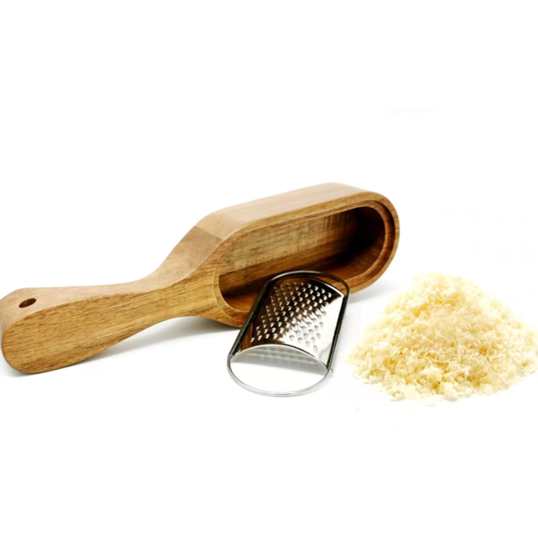 Preparation & Cooking*Danesco Cheese Grater - Acacia Wood