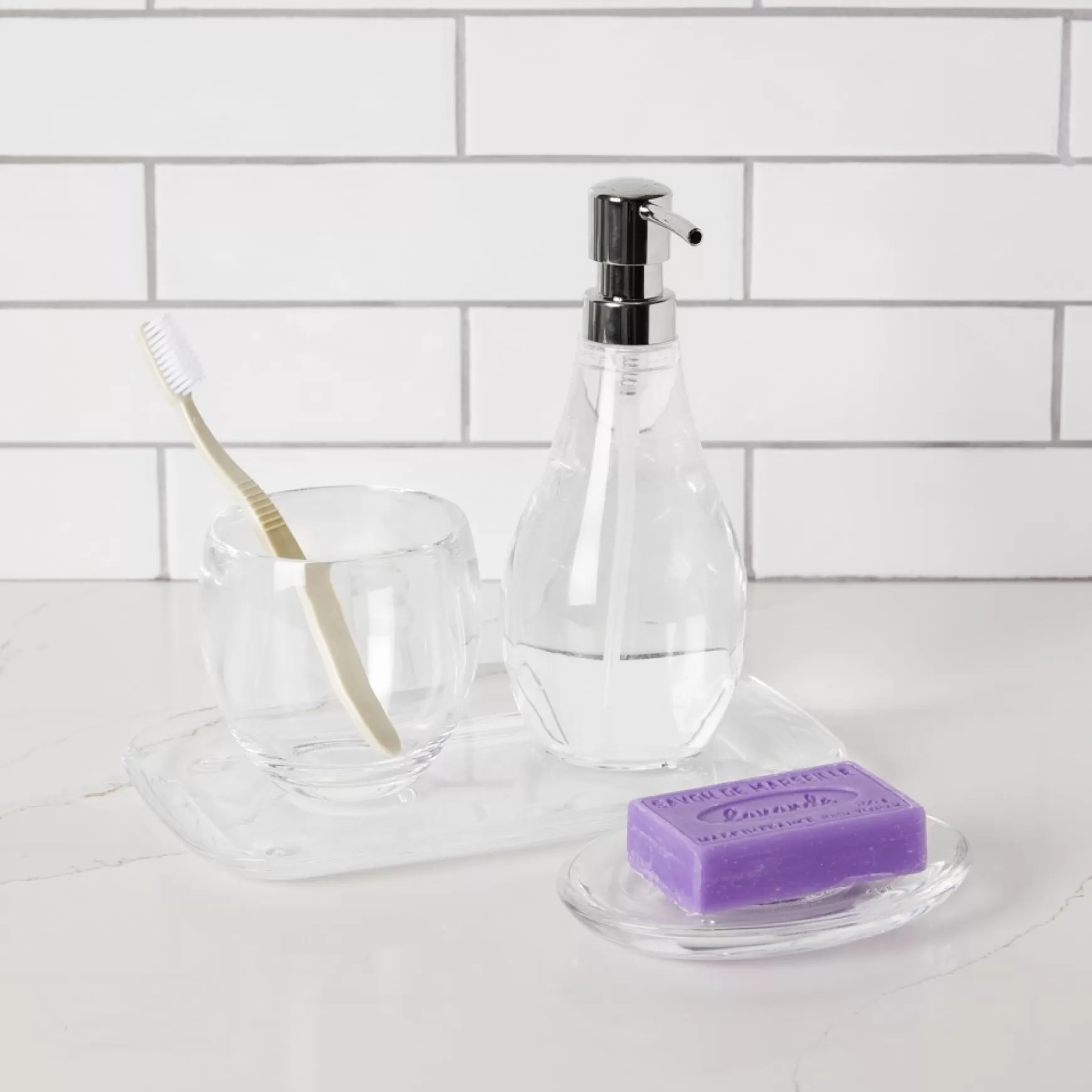 Bathroom*Umbra Clear Bath Accessories – Droplet