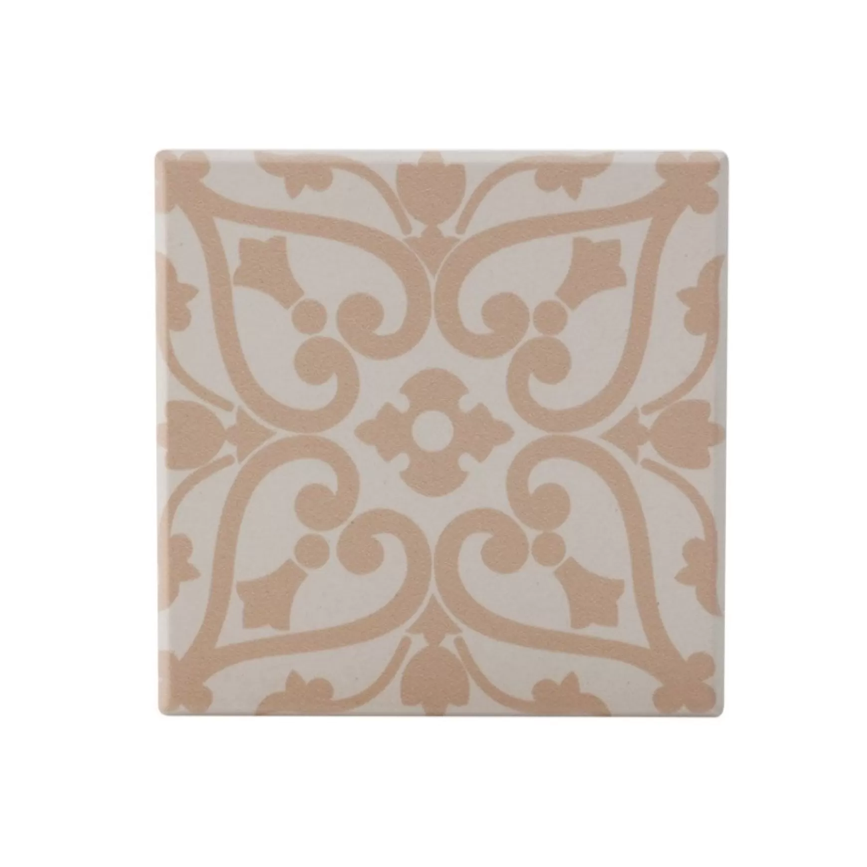 Serving Accessories*Canfloyd Coaster - Medina Beige And Pink