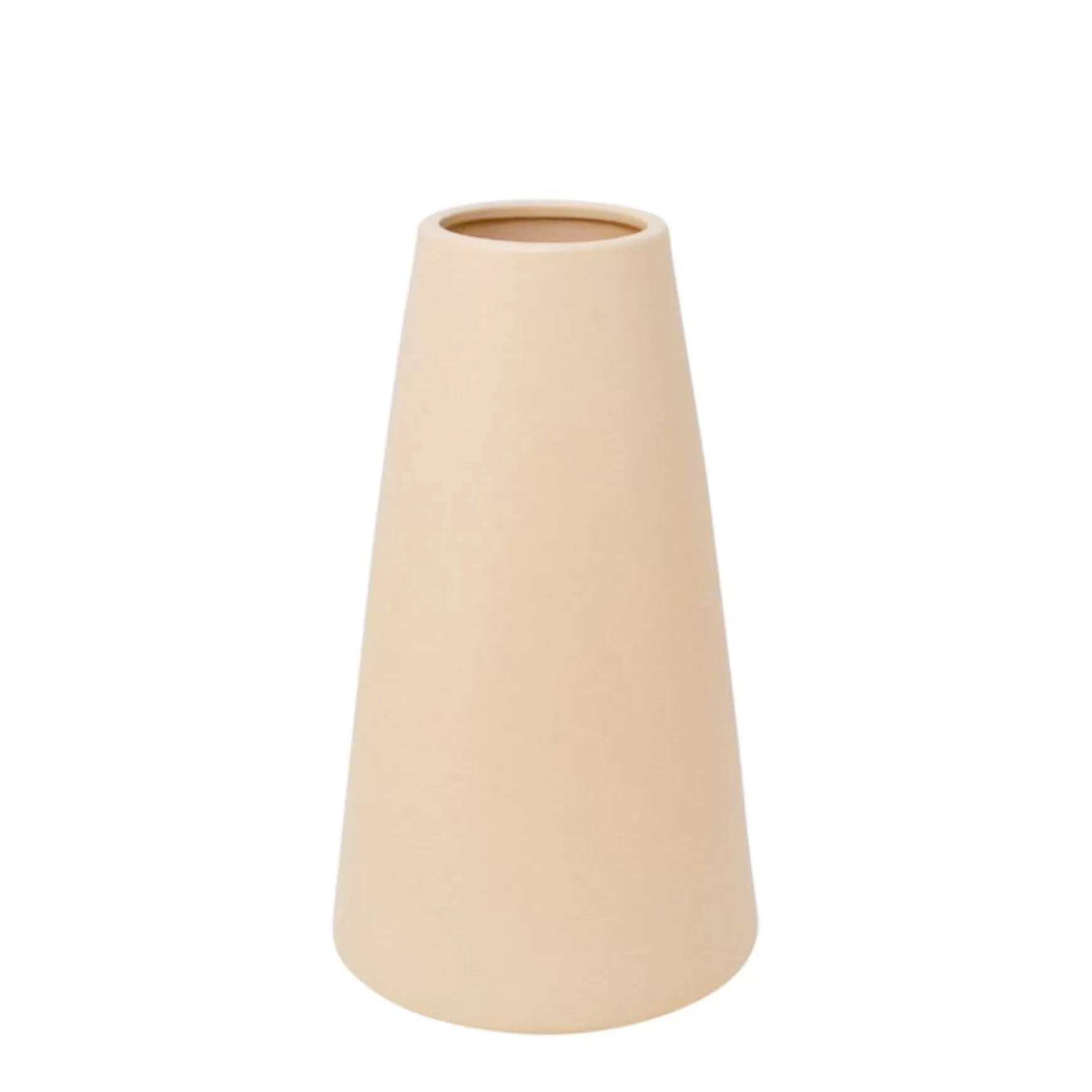 Vases & Pots*Nostalgia Import Cone-Shaped Vase - Cream