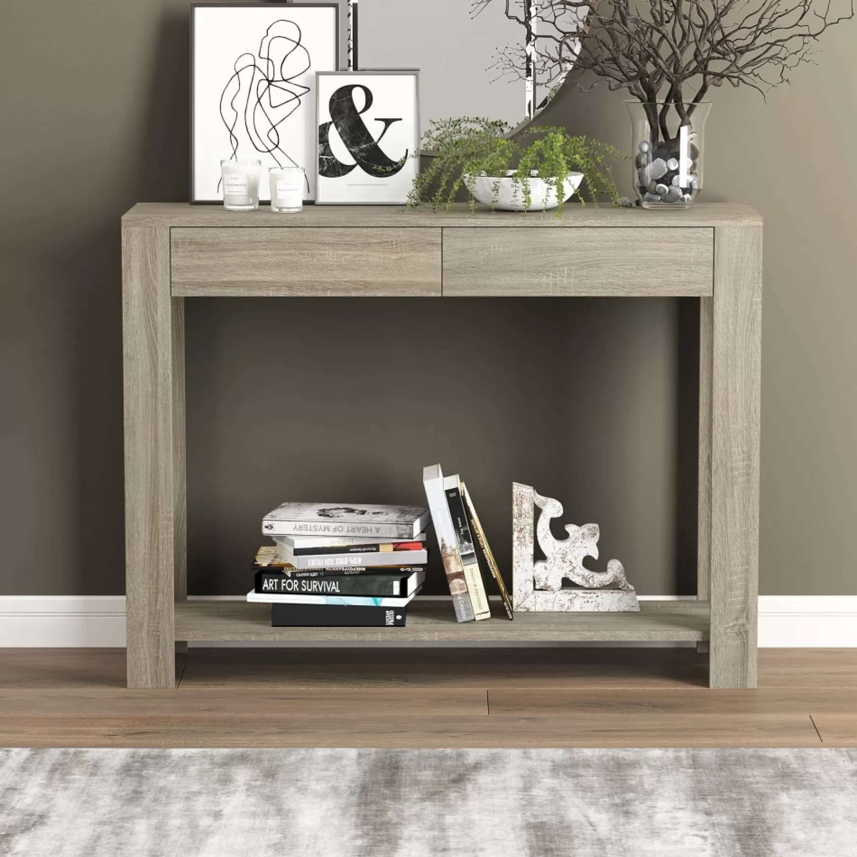 Tables*Safdie & Co Console Table With Drawers - .
