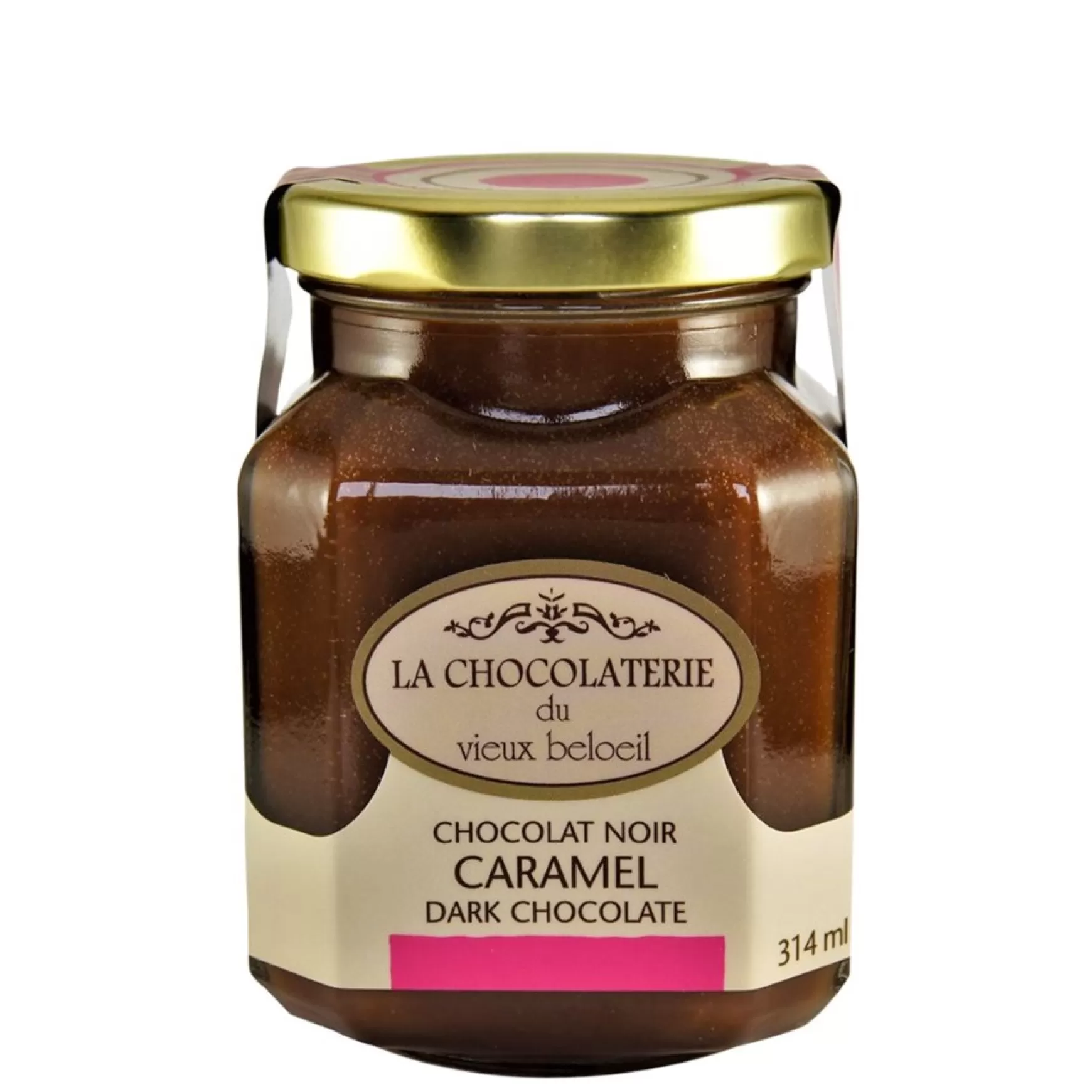 Chocolates, Caramels And Sweets*Chocolaterie du Vieux-Beloeil Dark Chocolate Caramel - 314 Ml
