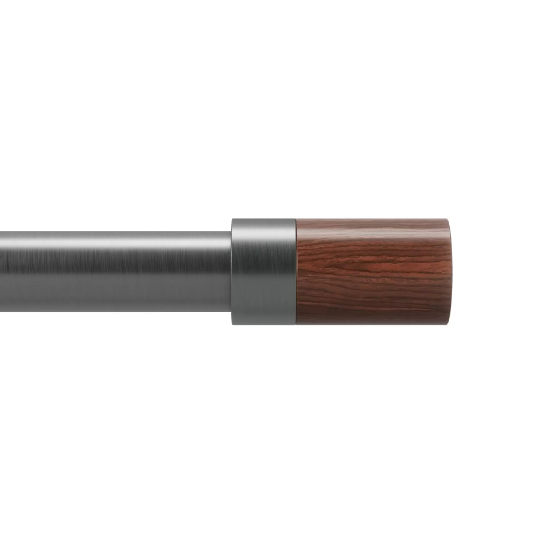 Poles & Curtains*Umbra Dark Grey Curtain Rod - Blok