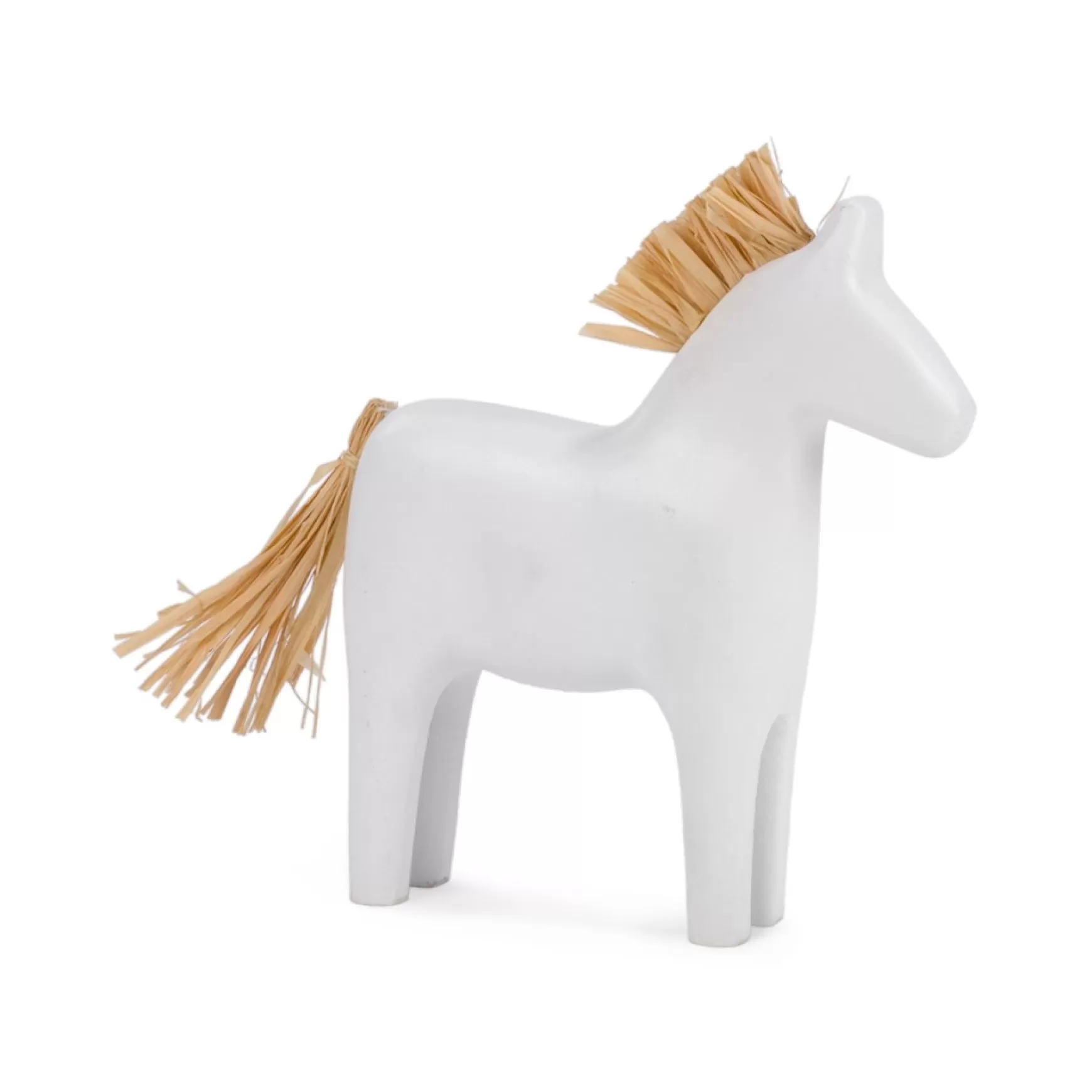 Decorative Objects*Attitudes Import Decorative Horse - White