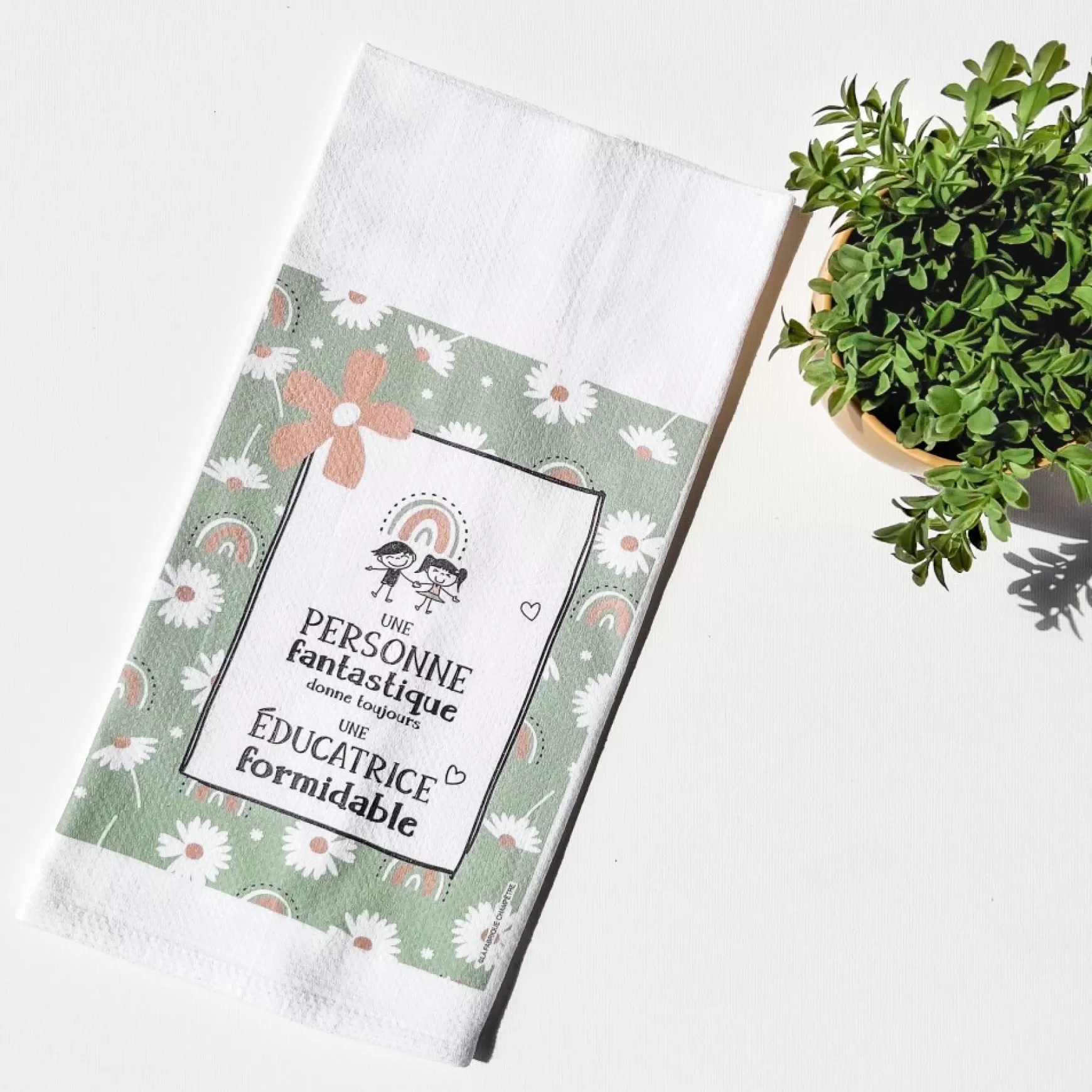 Household Linens*La Fabrique Champêtre Dish Cloth - Educatrice Formidable