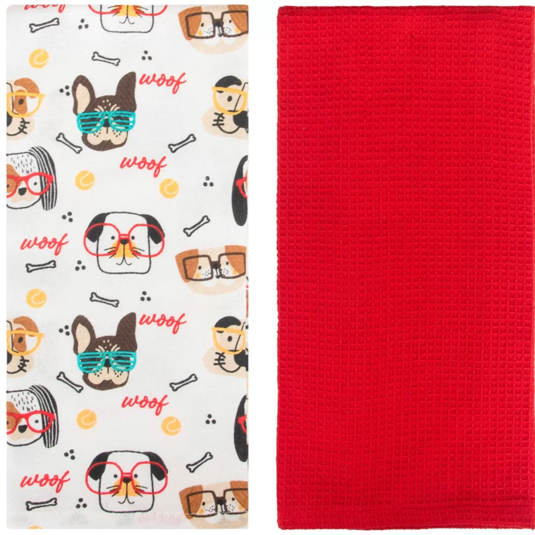 Household Linens*Safdie & Co Dish Cloths - Dogs