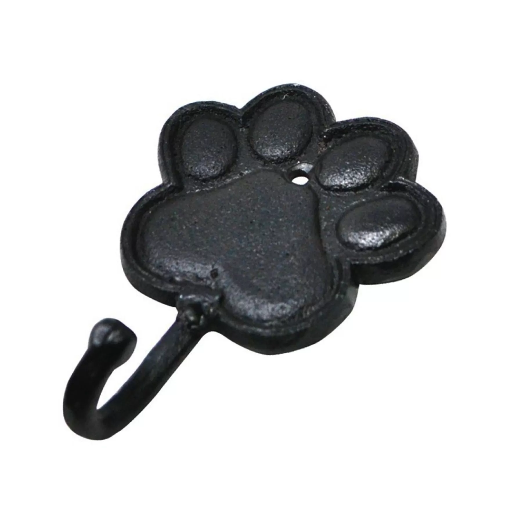 Handles & Hooks*Nostalgia Import Dog Paw Hook - Black